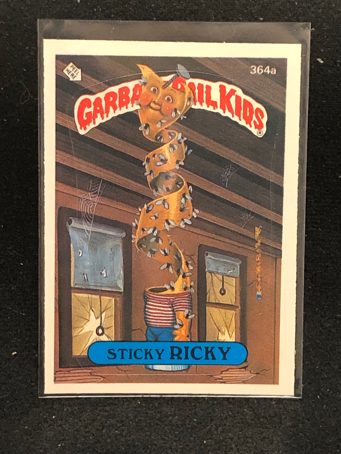 Garbage Pail Kids Original Series 9 (os9) 364a Sticky Ricky