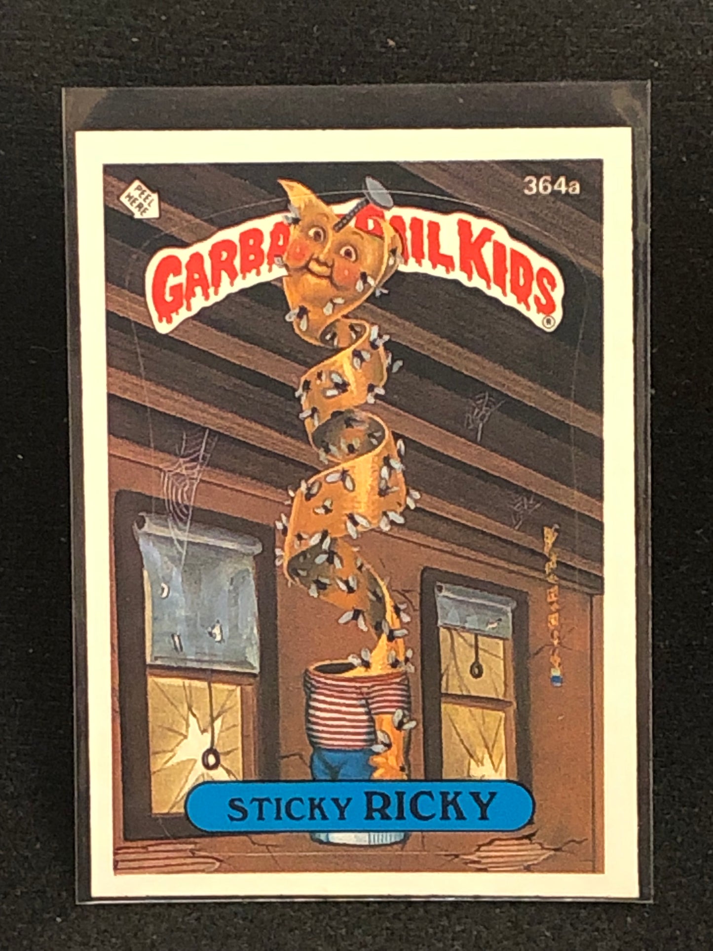 Garbage Pail Kids Original Series 9 (os9) 364a Sticky Ricky