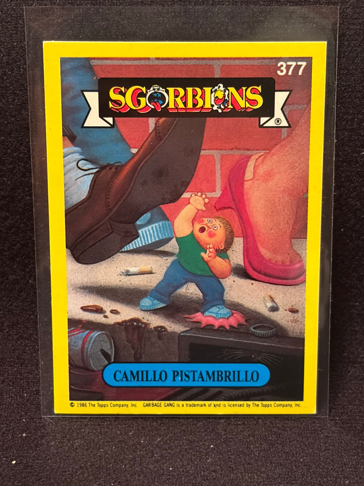 Garbage Pail Kids (Sgorbions Series 2) U-PICK Singles 350-416