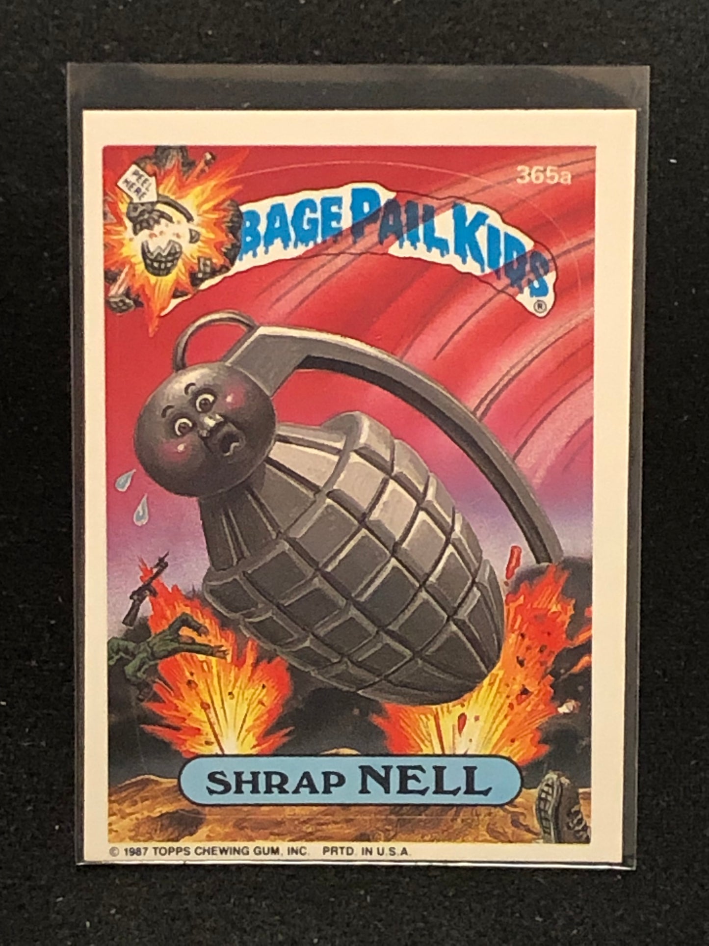 Garbage Pail Kids Original Series 9 (os9) 365a Shrap Nell