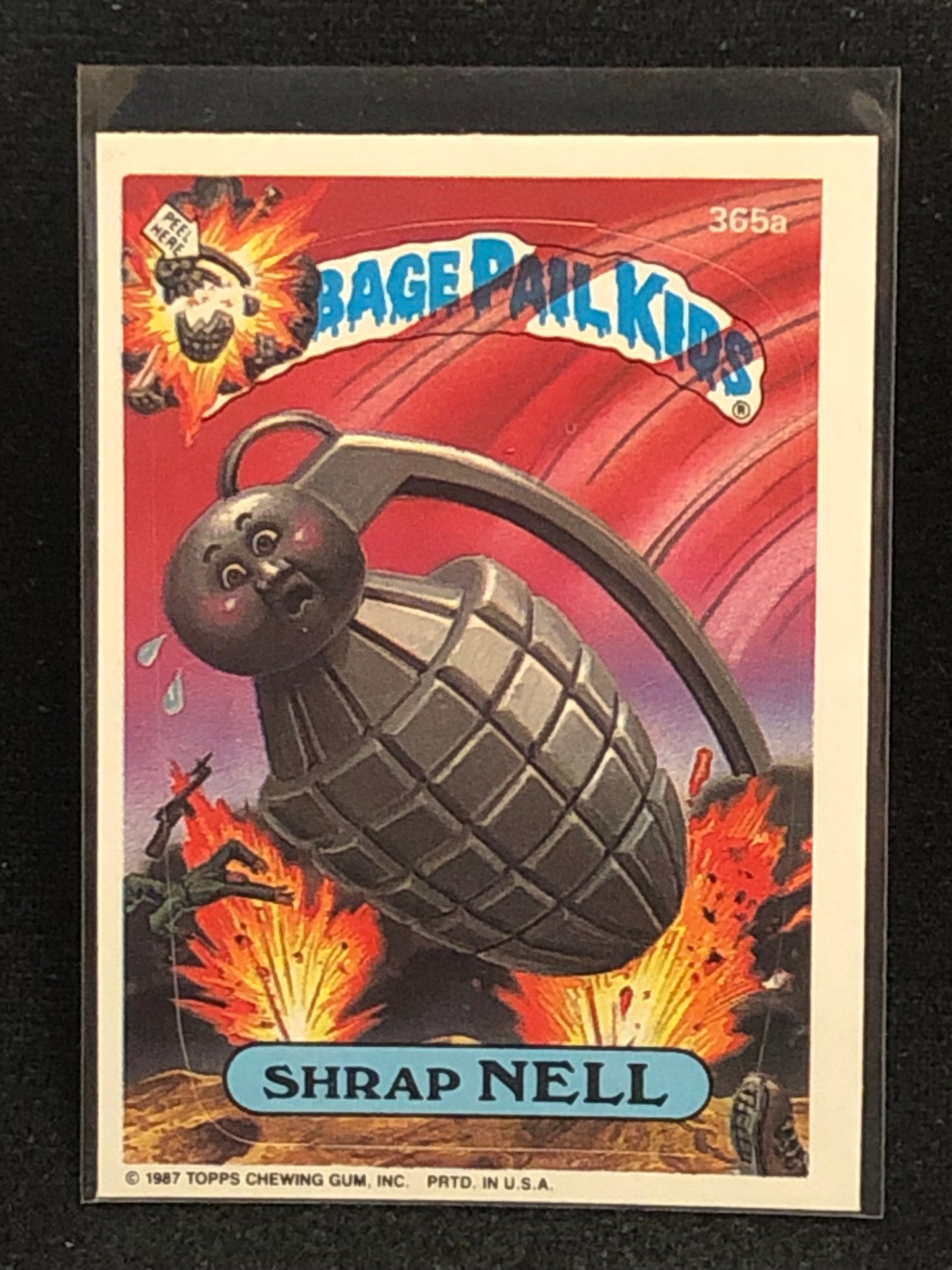 Garbage Pail Kids Original Series 9 (os9) 365a Shrap Nell