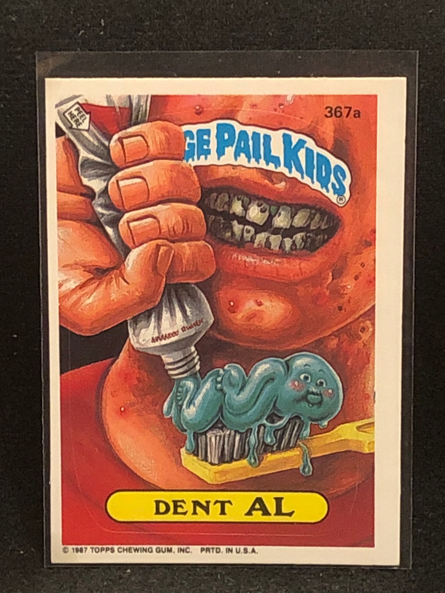 Garbage Pail Kids Original Series 9 (os9) 367a Dent Al