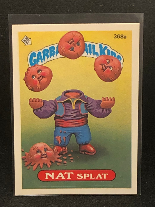 Garbage Pail Kids Original Series 9 (os9) 368a Nat Splat
