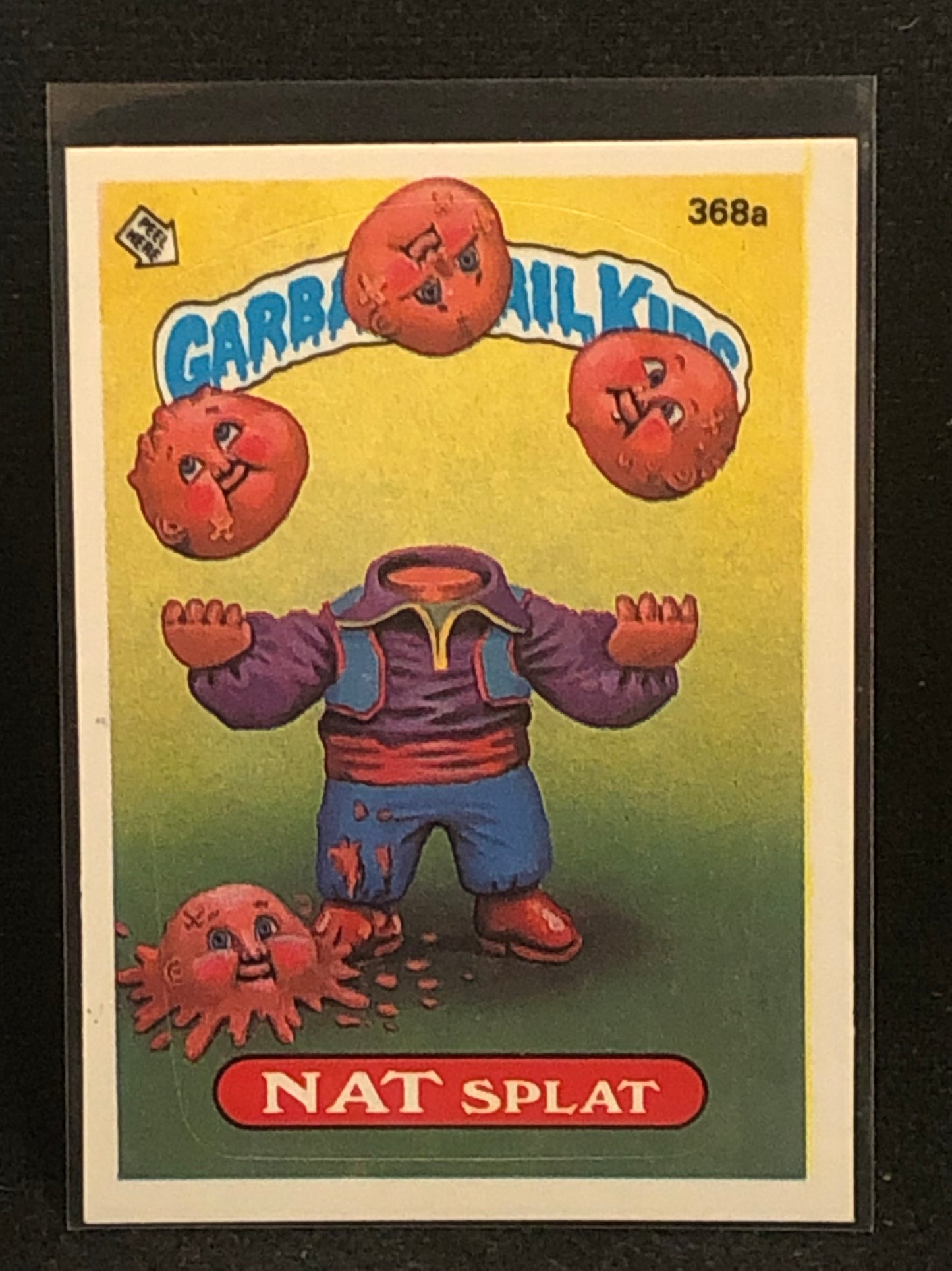 Garbage Pail Kids Original Series 9 (os9) 368a Nat Splat