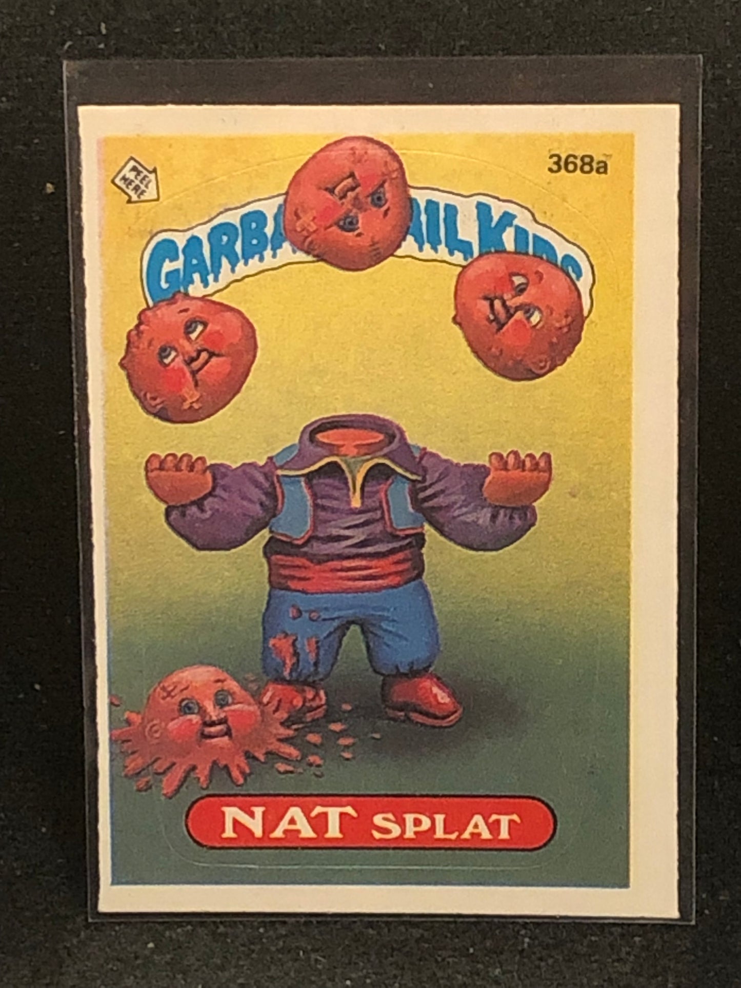 Garbage Pail Kids Original Series 9 (os9) 368a Nat Splat