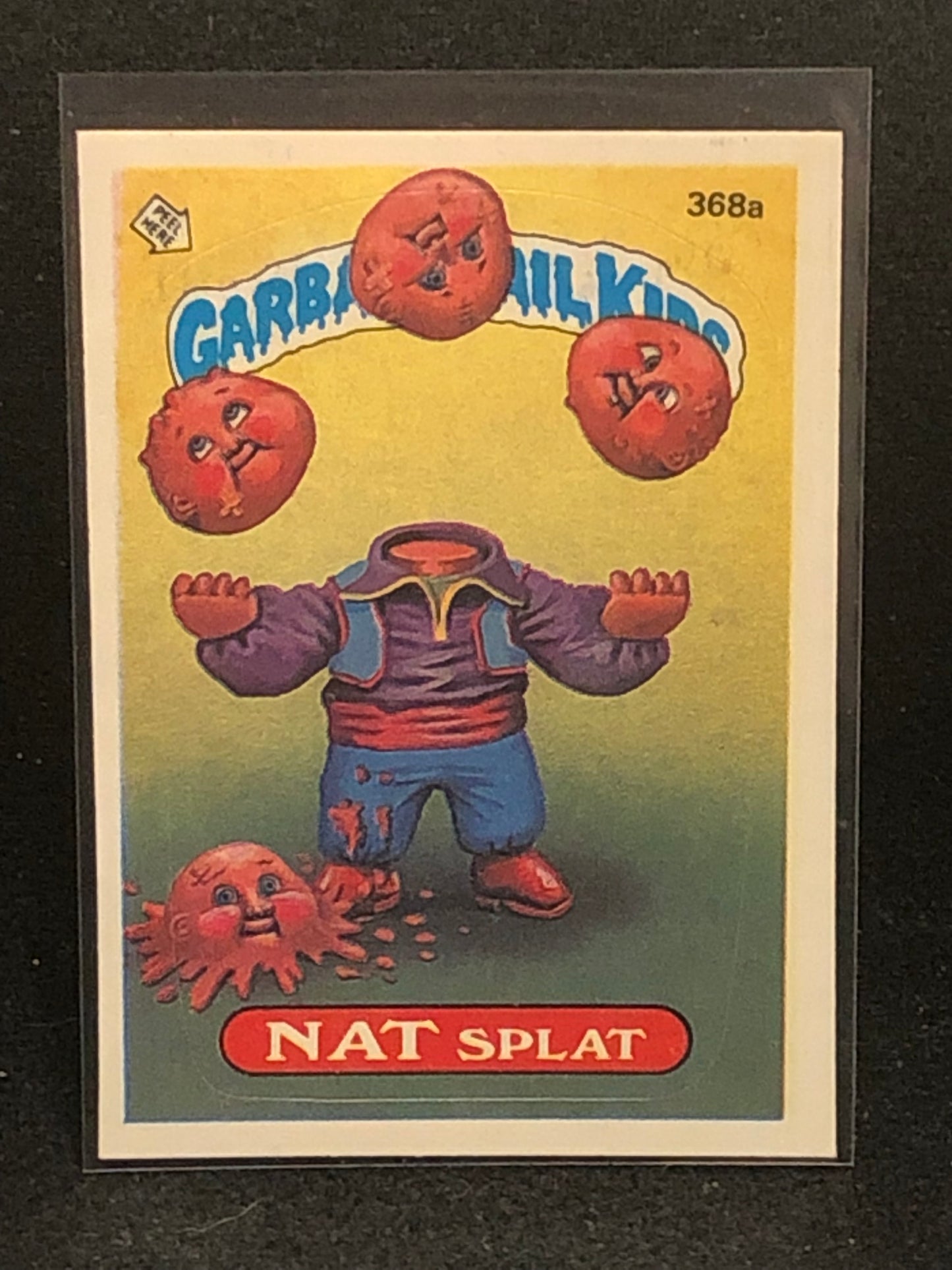 Garbage Pail Kids Original Series 9 (os9) 368a Nat Splat