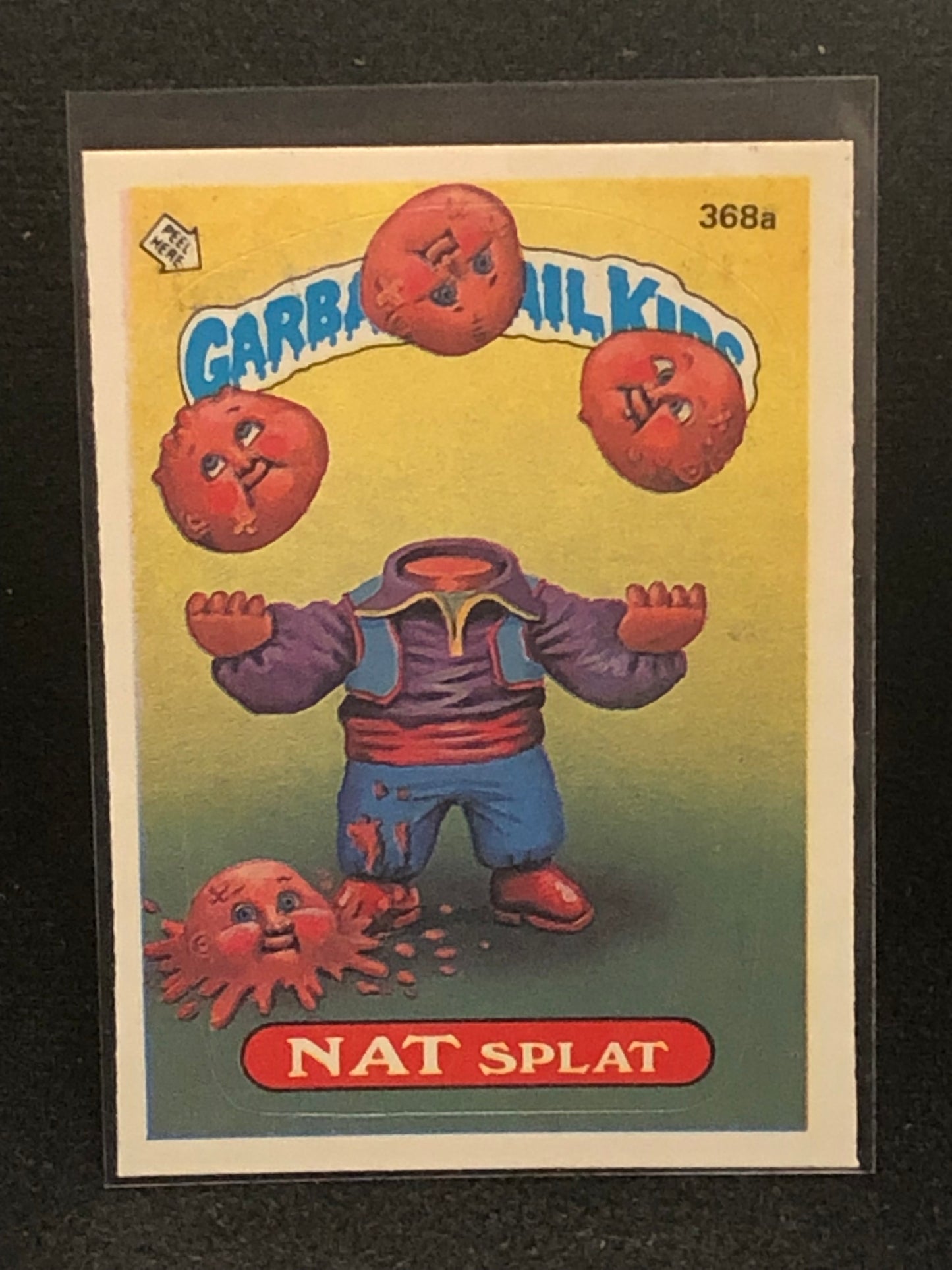 Garbage Pail Kids Original Series 9 (os9) 368a Nat Splat