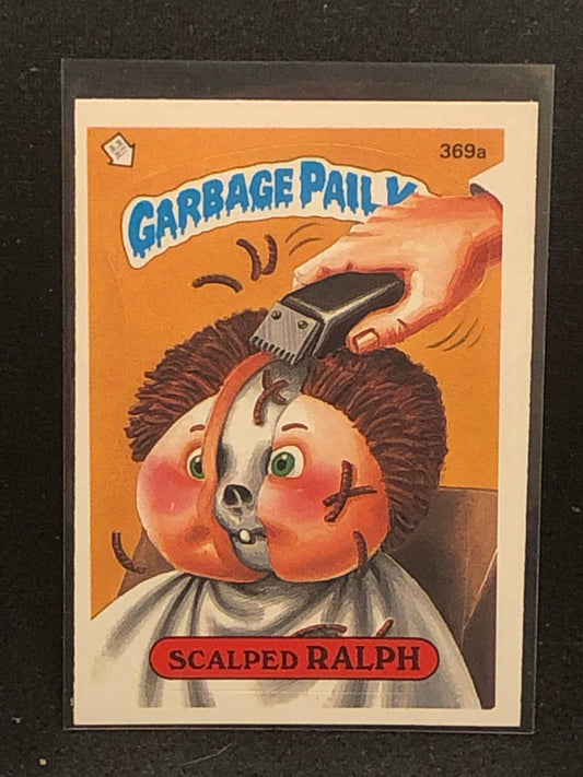 Garbage Pail Kids Original Series 9 (os9) 369a Scalped Ralph