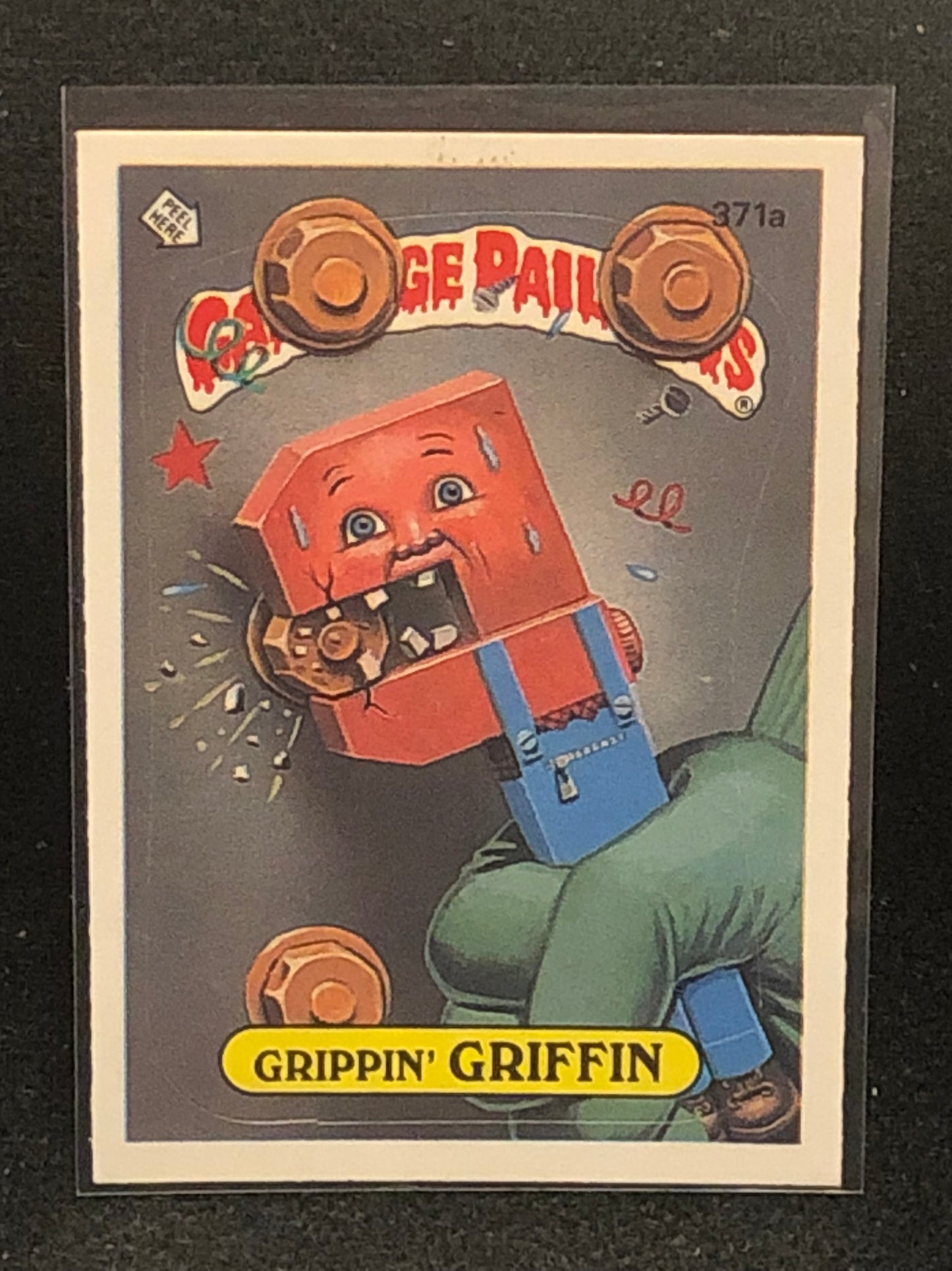 Garbage Pail Kids Original Series 9 (os9) 371a Grippin Griffin