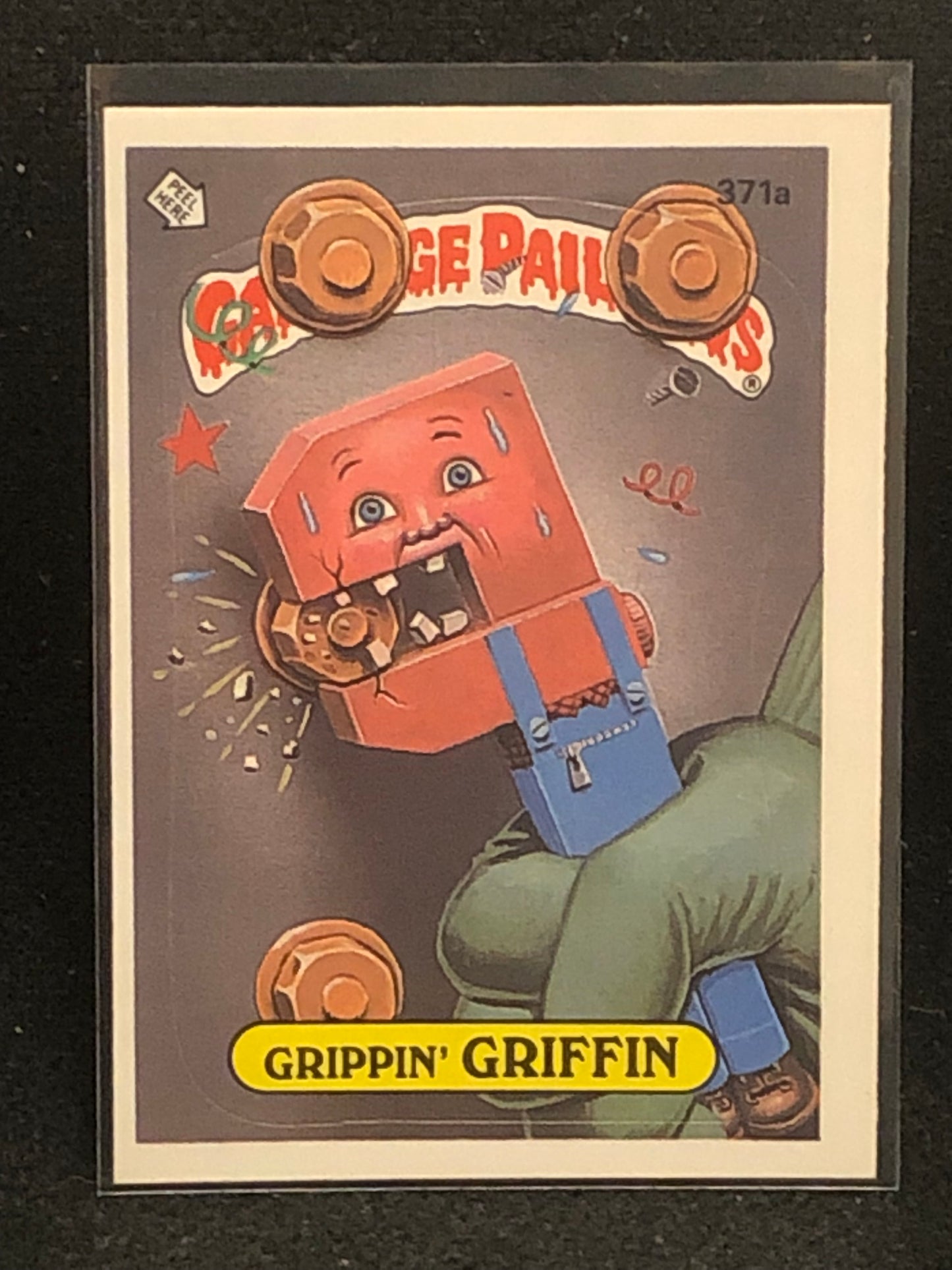 Garbage Pail Kids Original Series 9 (os9) 371a Grippin Griffin