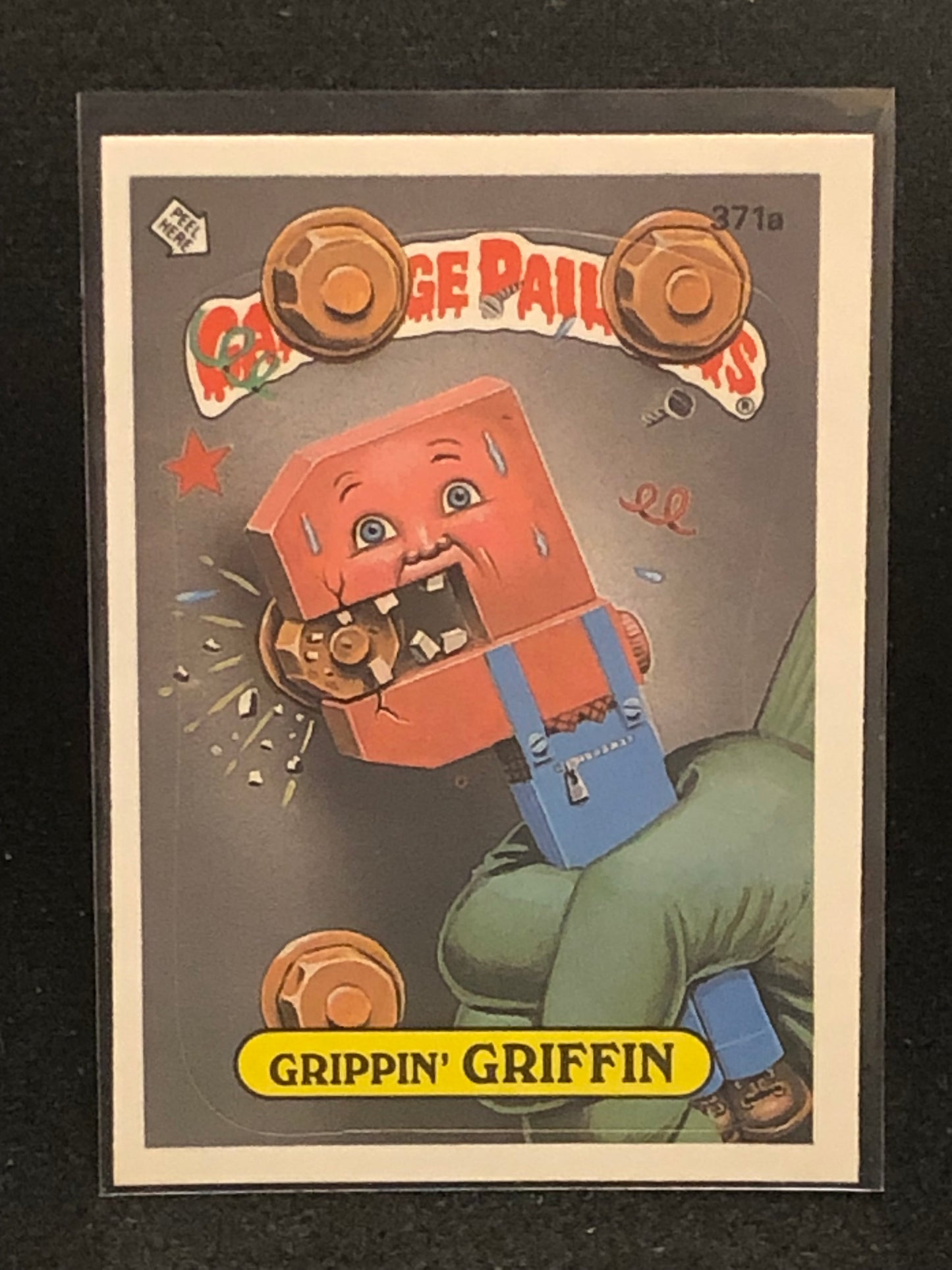 Garbage Pail Kids Original Series 9 (os9) 371a Grippin Griffin