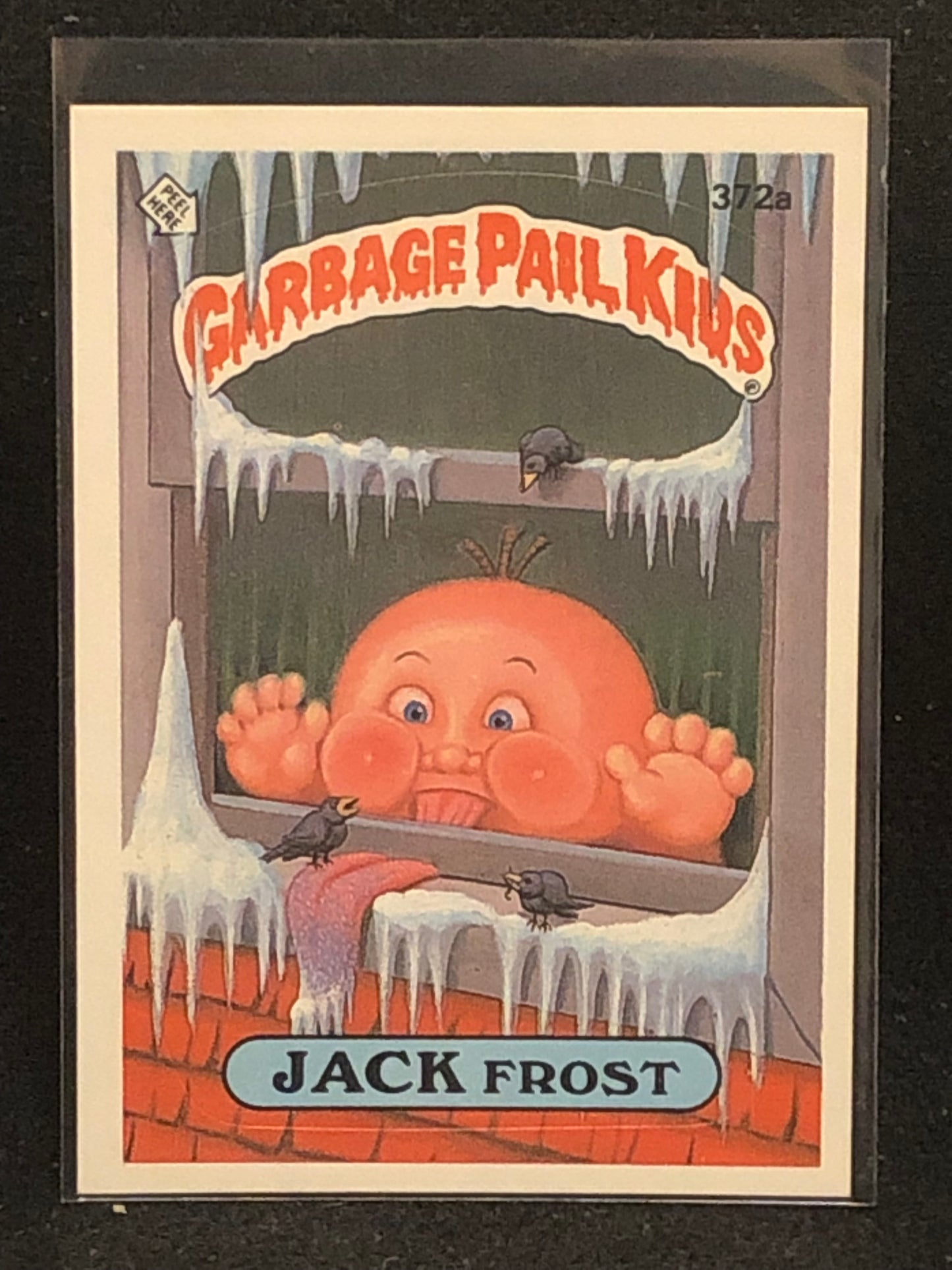 Garbage Pail Kids Original Series 9 (os9) 372a Jack Frost