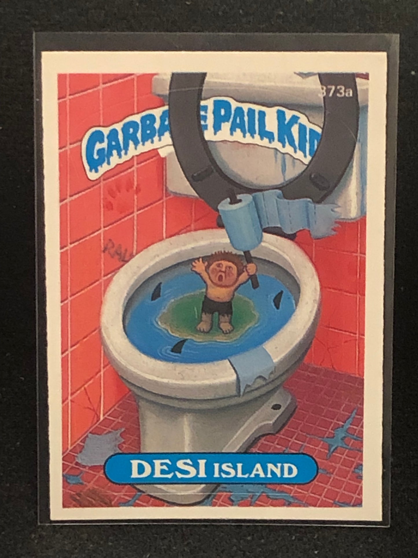 Garbage Pail Kids Original Series 9 (os9) 373a Desi Island