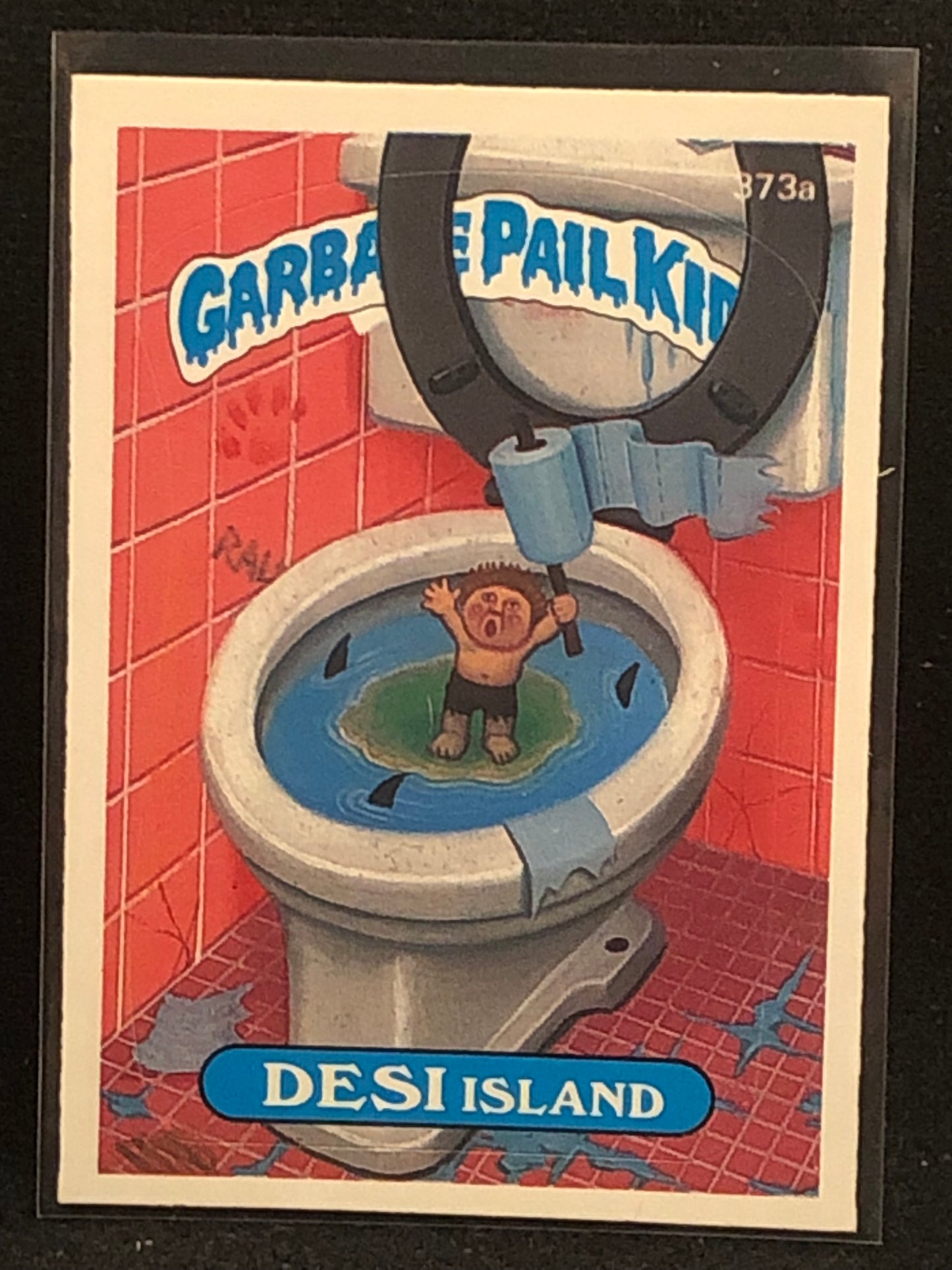 Garbage Pail Kids Original Series 9 (os9) 373a Desi Island