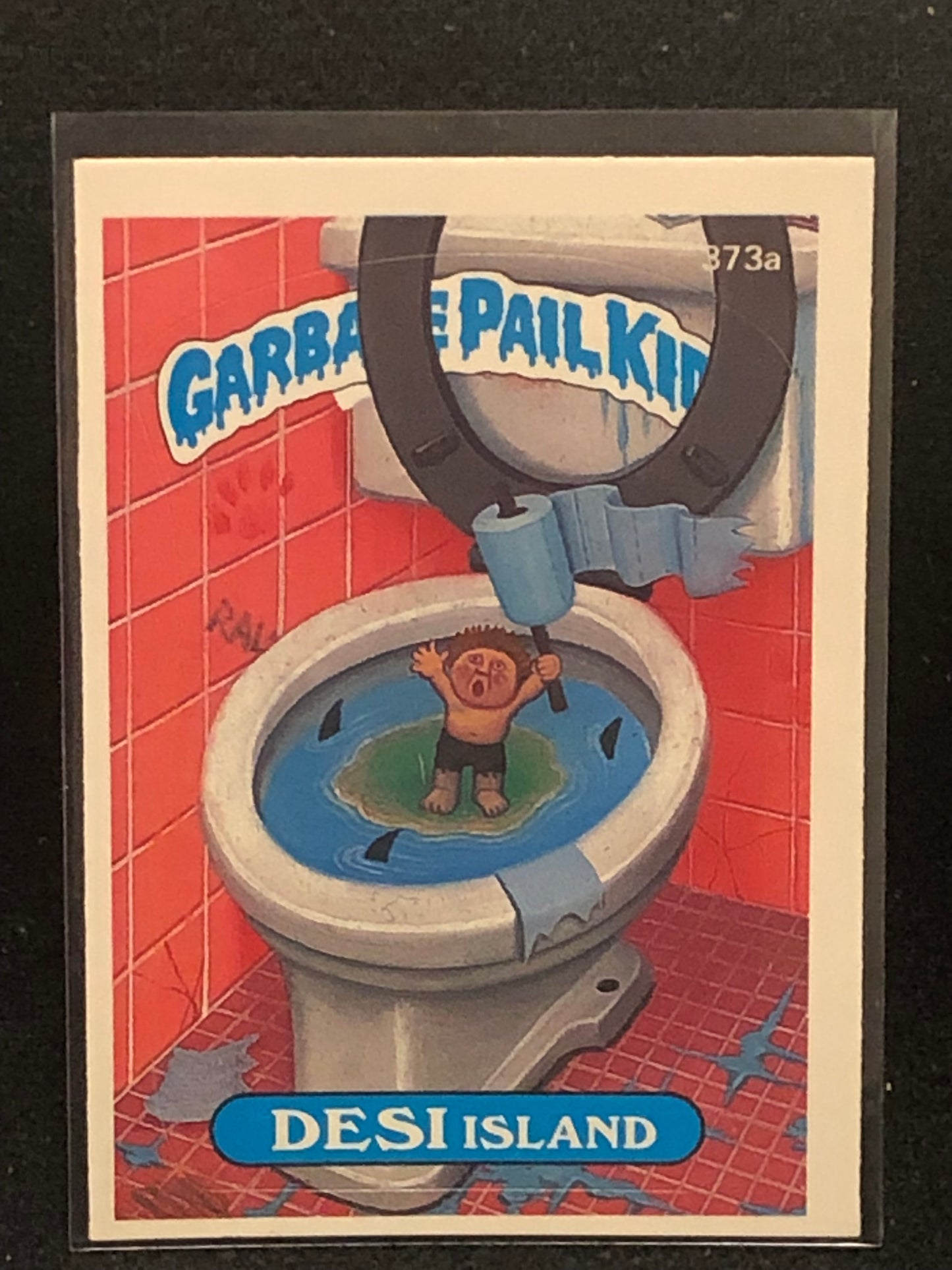 Garbage Pail Kids Original Series 9 (os9) 373a Desi Island