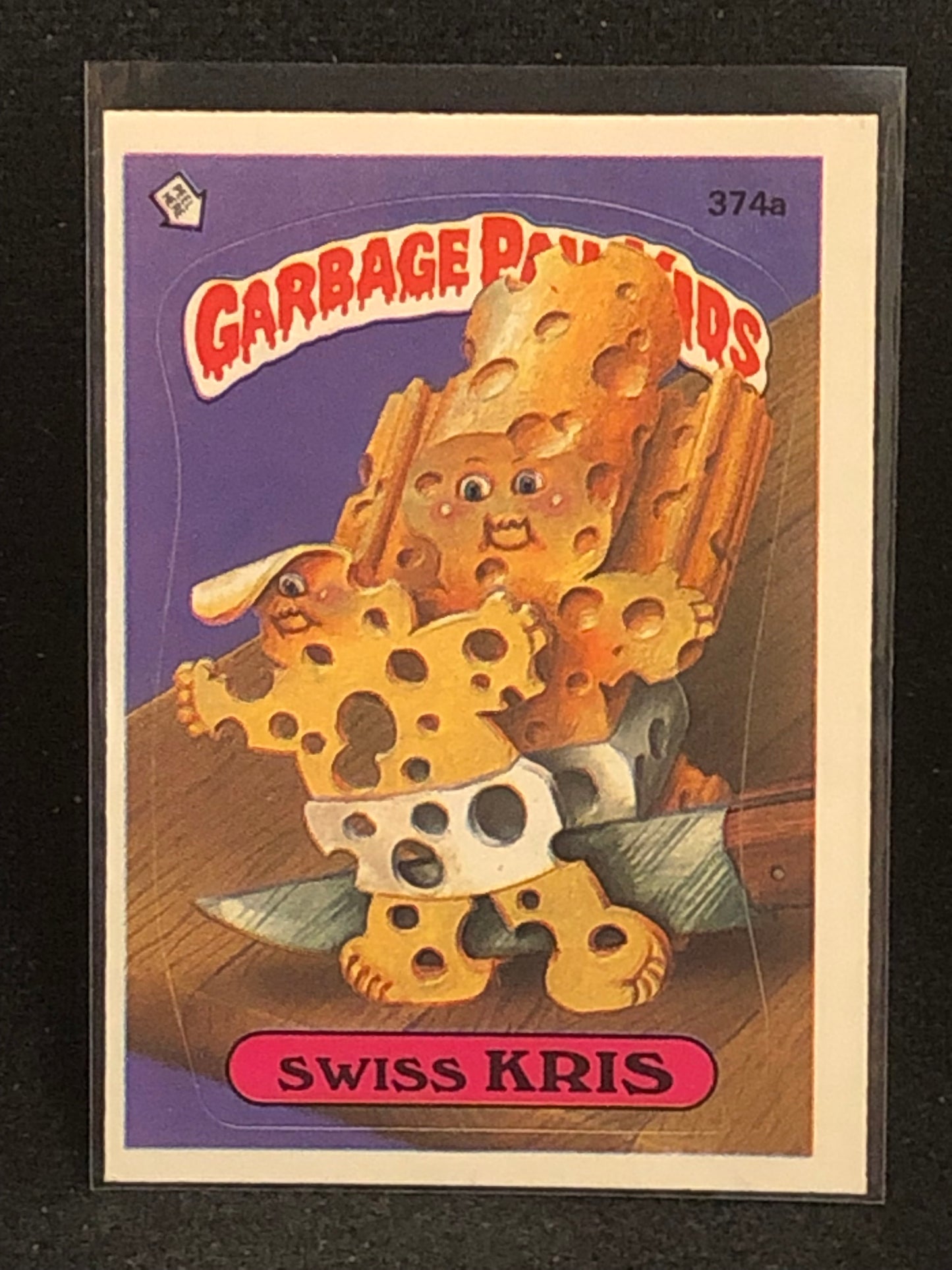 Garbage Pail Kids Original Series 9 (os9) 374a Swiss Kris