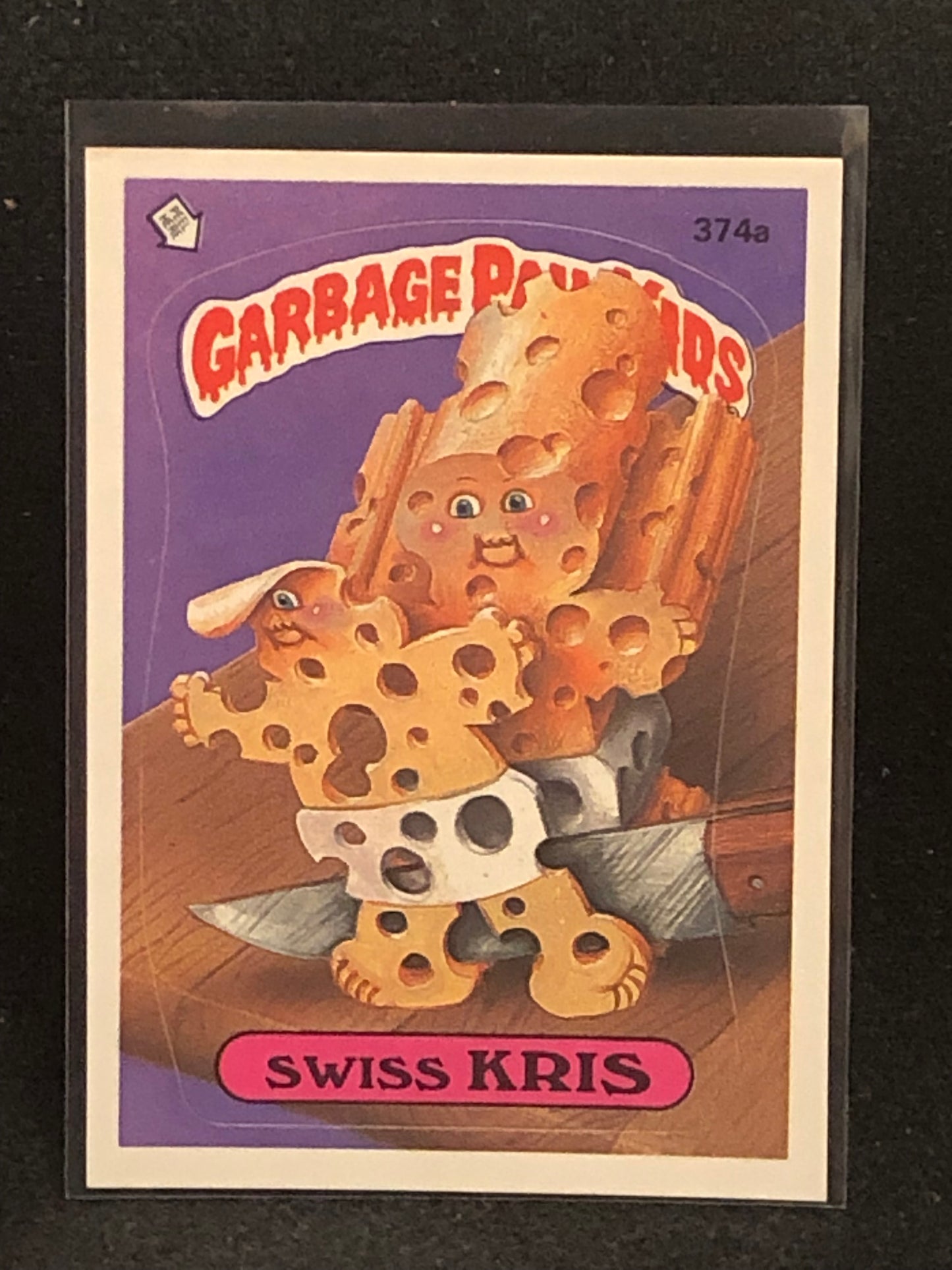Garbage Pail Kids Original Series 9 (os9) 374a Swiss Kris
