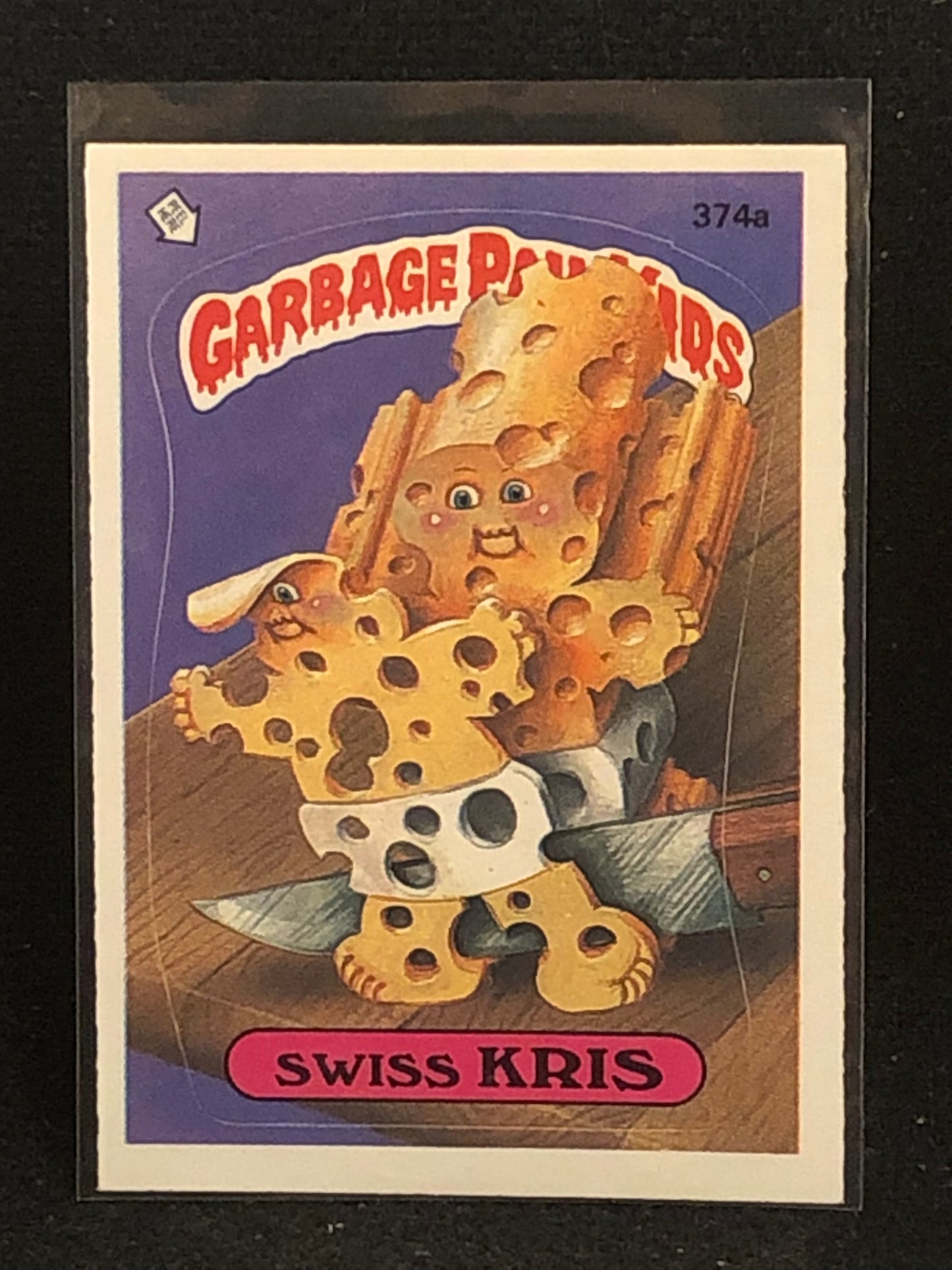 Garbage Pail Kids Original Series 9 (os9) 374a Swiss Kris