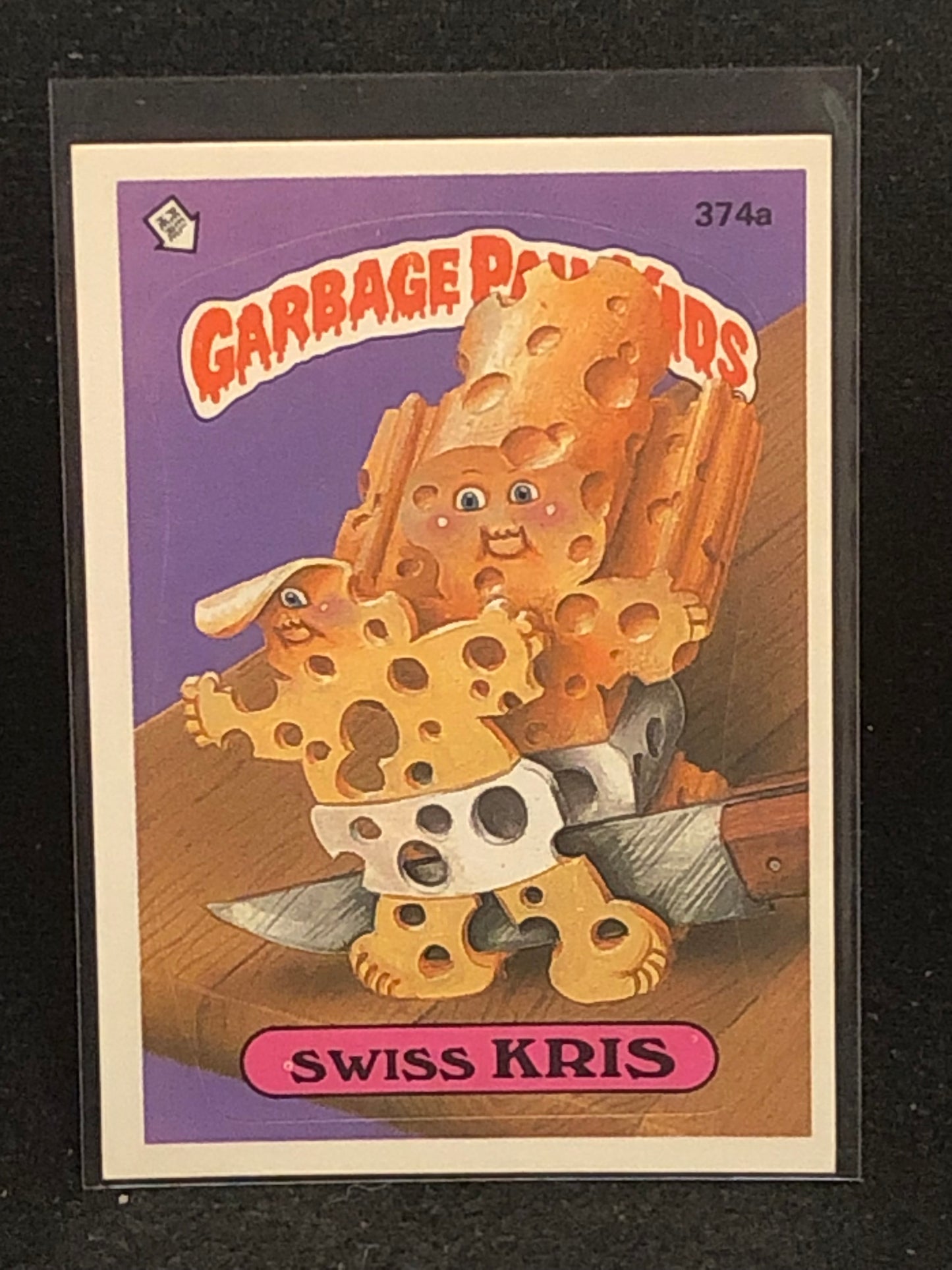 Garbage Pail Kids Original Series 9 (os9) 374a Swiss Kris