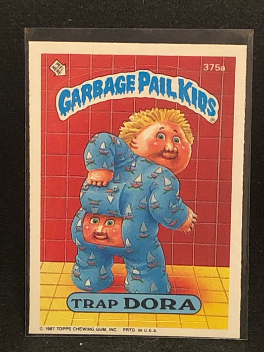 Garbage Pail Kids Original Series 9 (os9) 375a Trap Dora