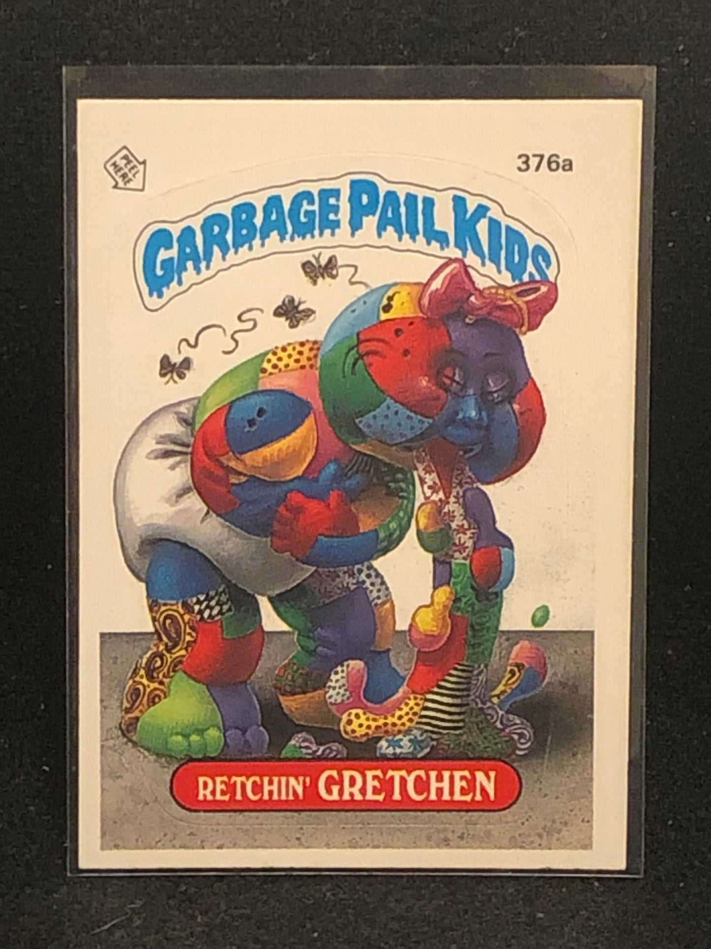 Garbage Pail Kids Original Series 9 (os9) 376a Retchin Gretchen