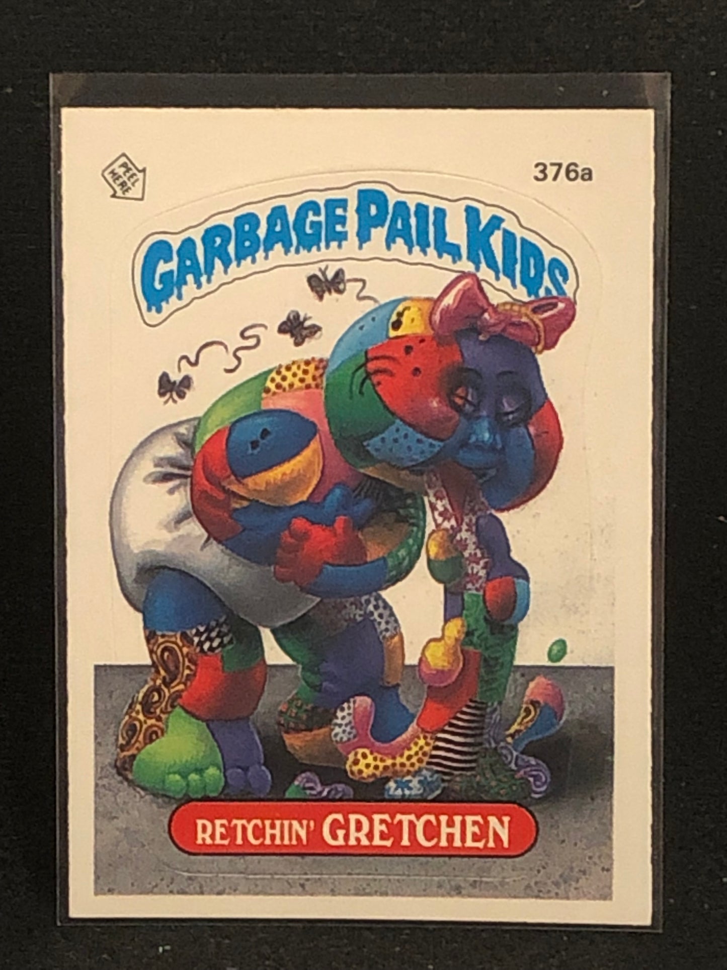 Garbage Pail Kids Original Series 9 (os9) 376a Retchin Gretchen
