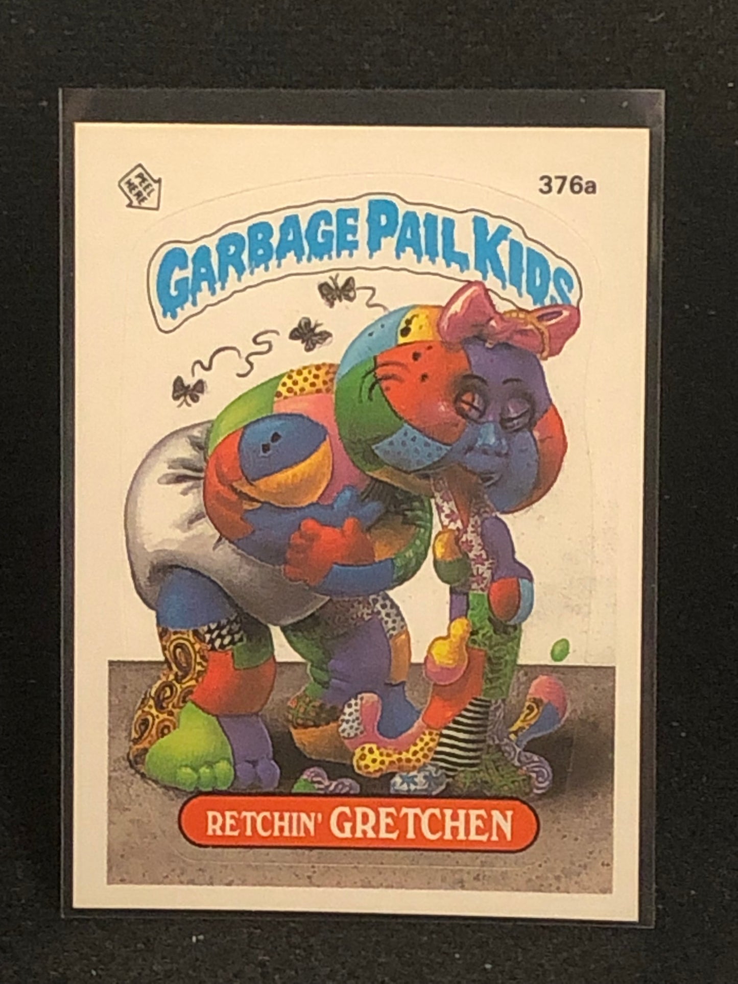 Garbage Pail Kids Original Series 9 (os9) 376a Retchin Gretchen