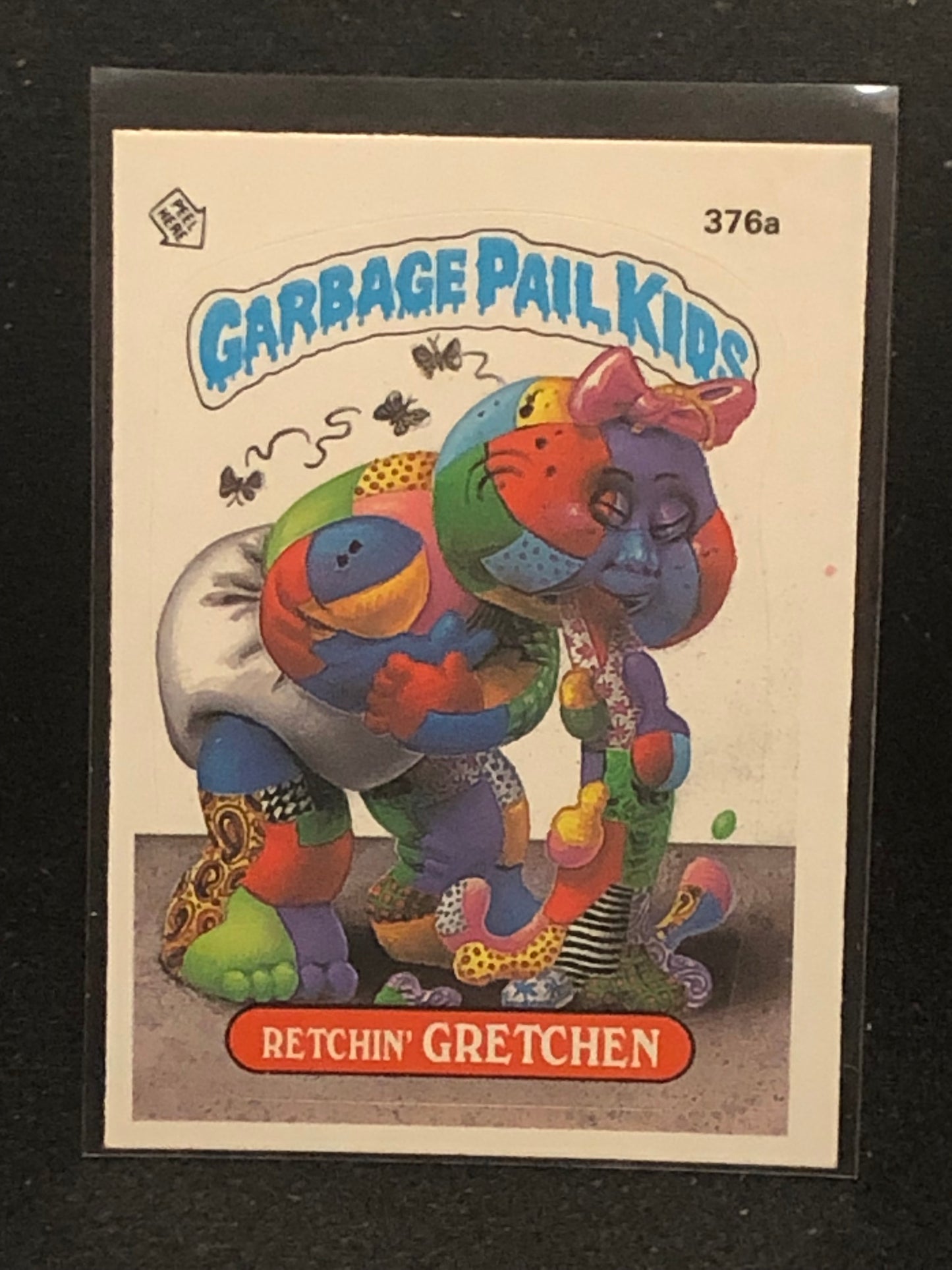 Garbage Pail Kids Original Series 9 (os9) 376a Retchin Gretchen