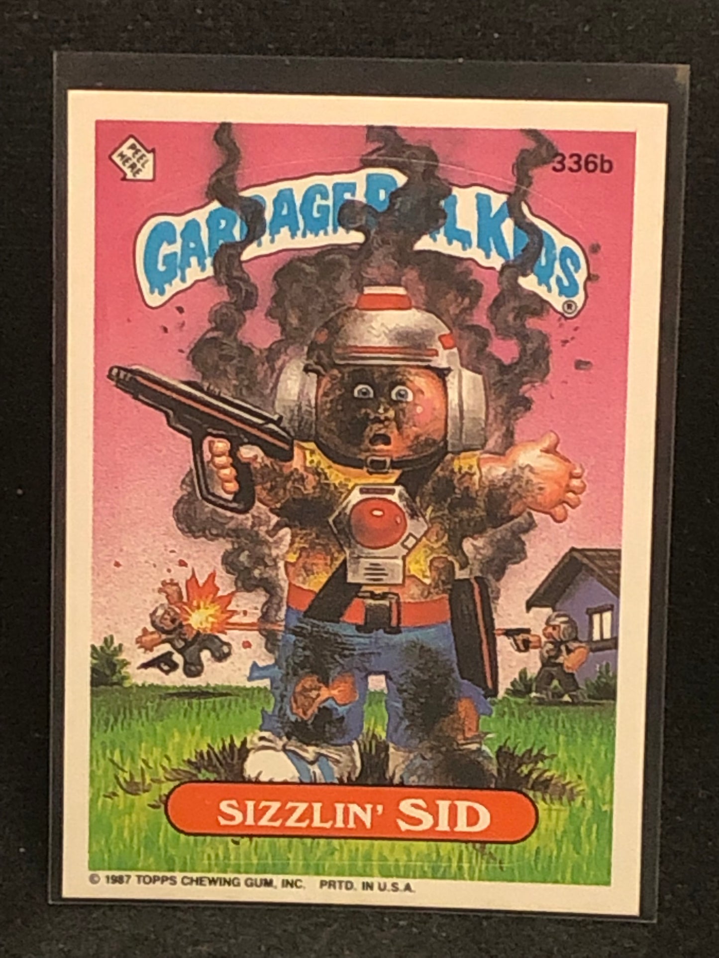 Garbage Pail Kids Original Series 9 (os9) 336b Sizzlin Sid