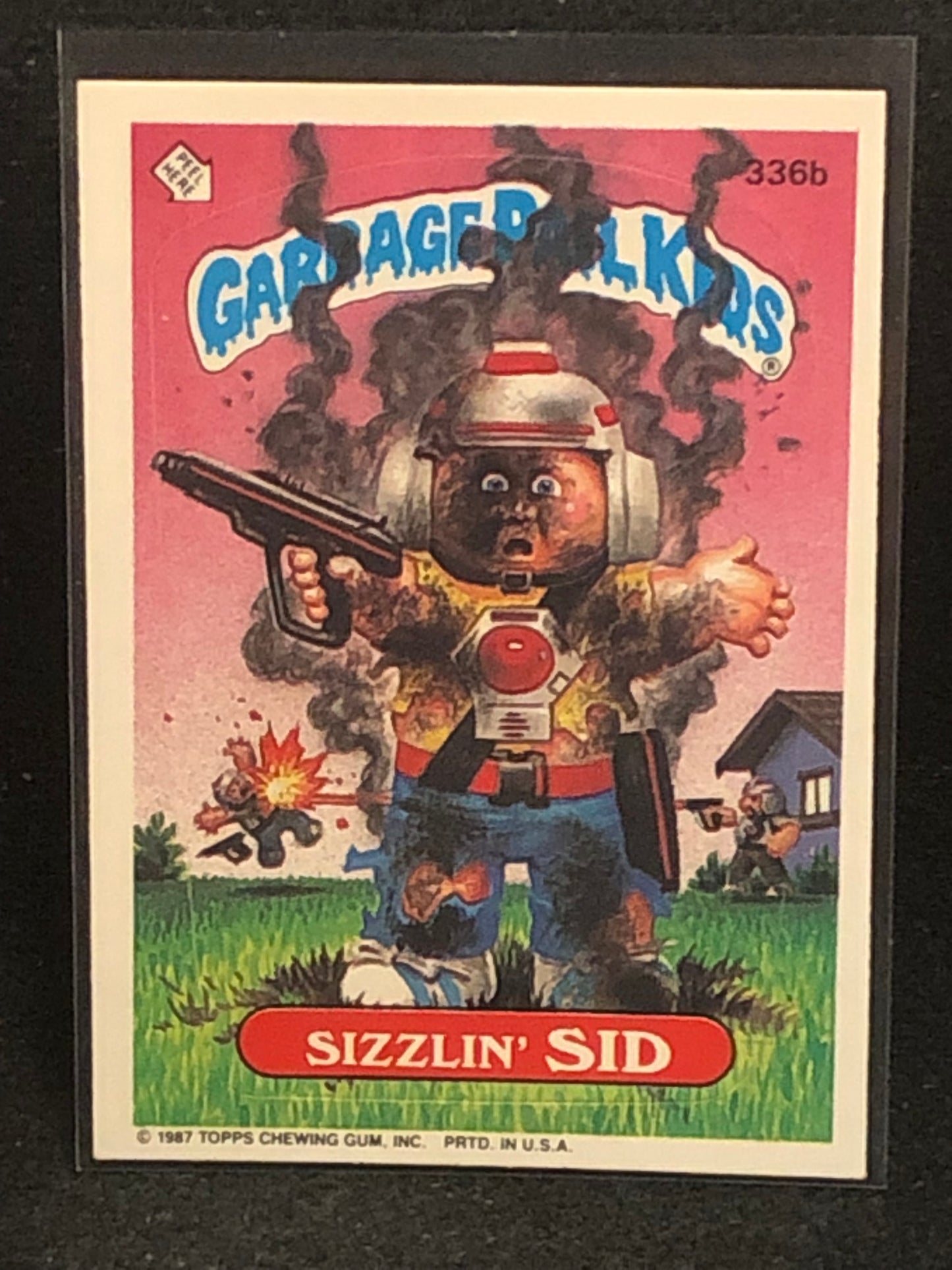 Garbage Pail Kids Original Series 9 (os9) 336b Sizzlin Sid