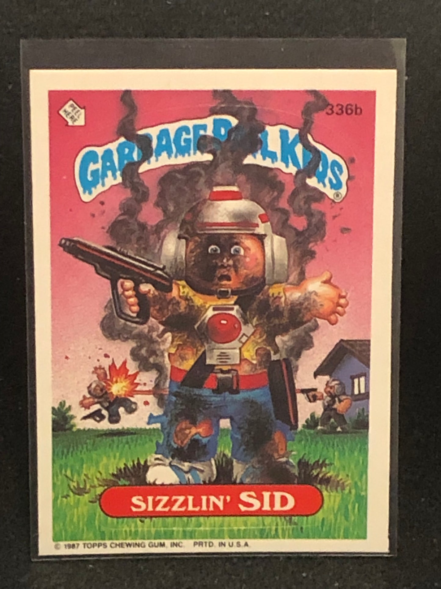 Garbage Pail Kids Original Series 9 (os9) 336b Sizzlin Sid