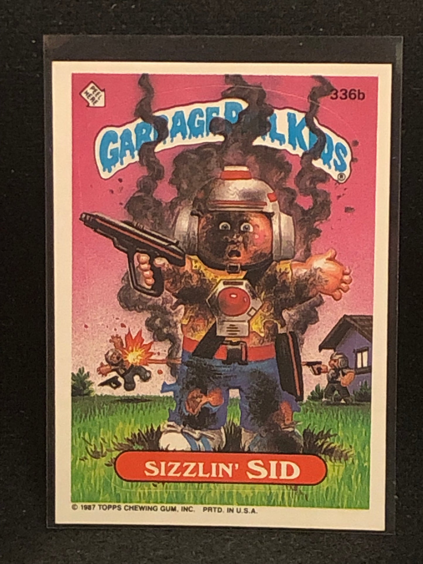 Garbage Pail Kids Original Series 9 (os9) 336b Sizzlin Sid