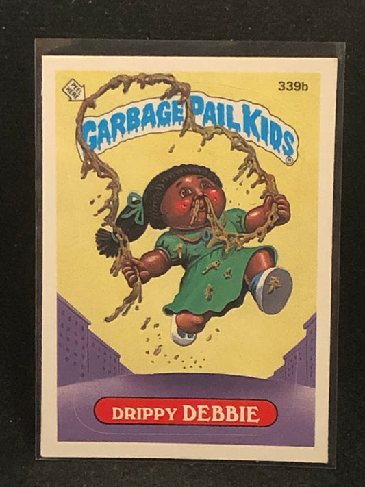 Garbage Pail Kids Original Series 9 (os9) 339b Drippy Debbie