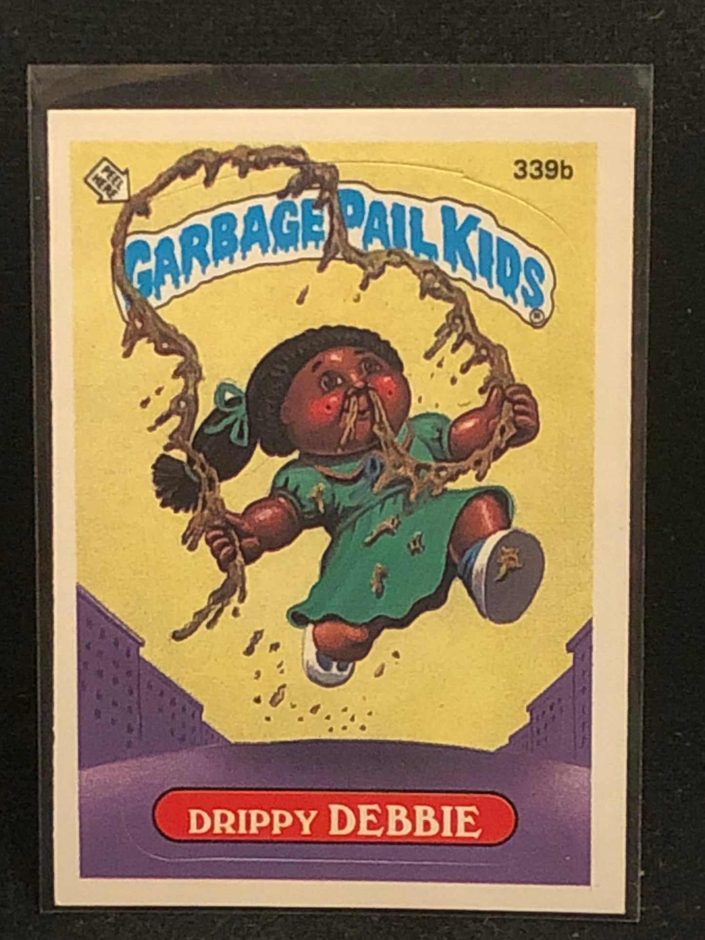 Garbage Pail Kids Original Series 9 (os9) 339b Drippy Debbie