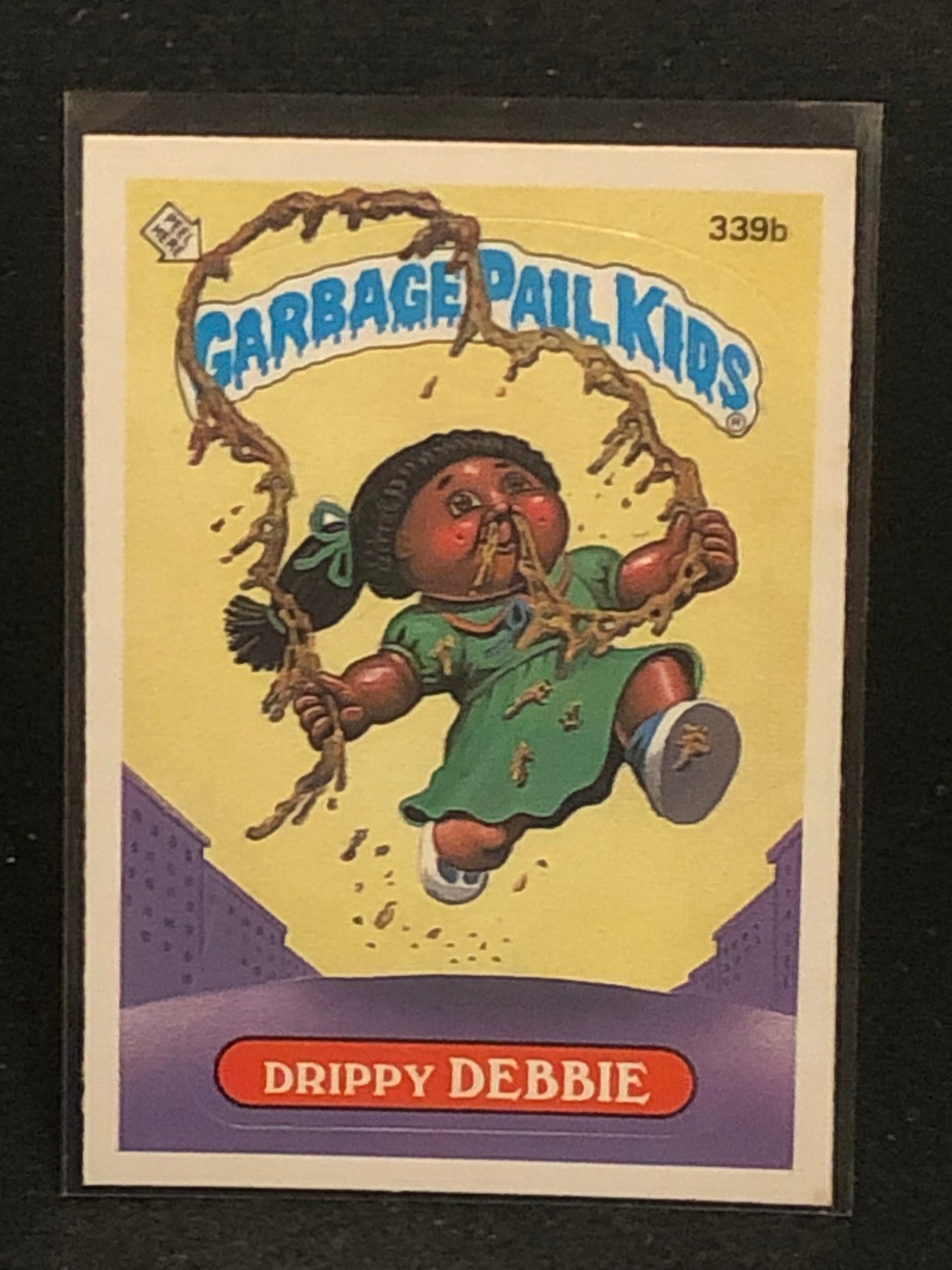 Garbage Pail Kids Original Series 9 (os9) 339b Drippy Debbie