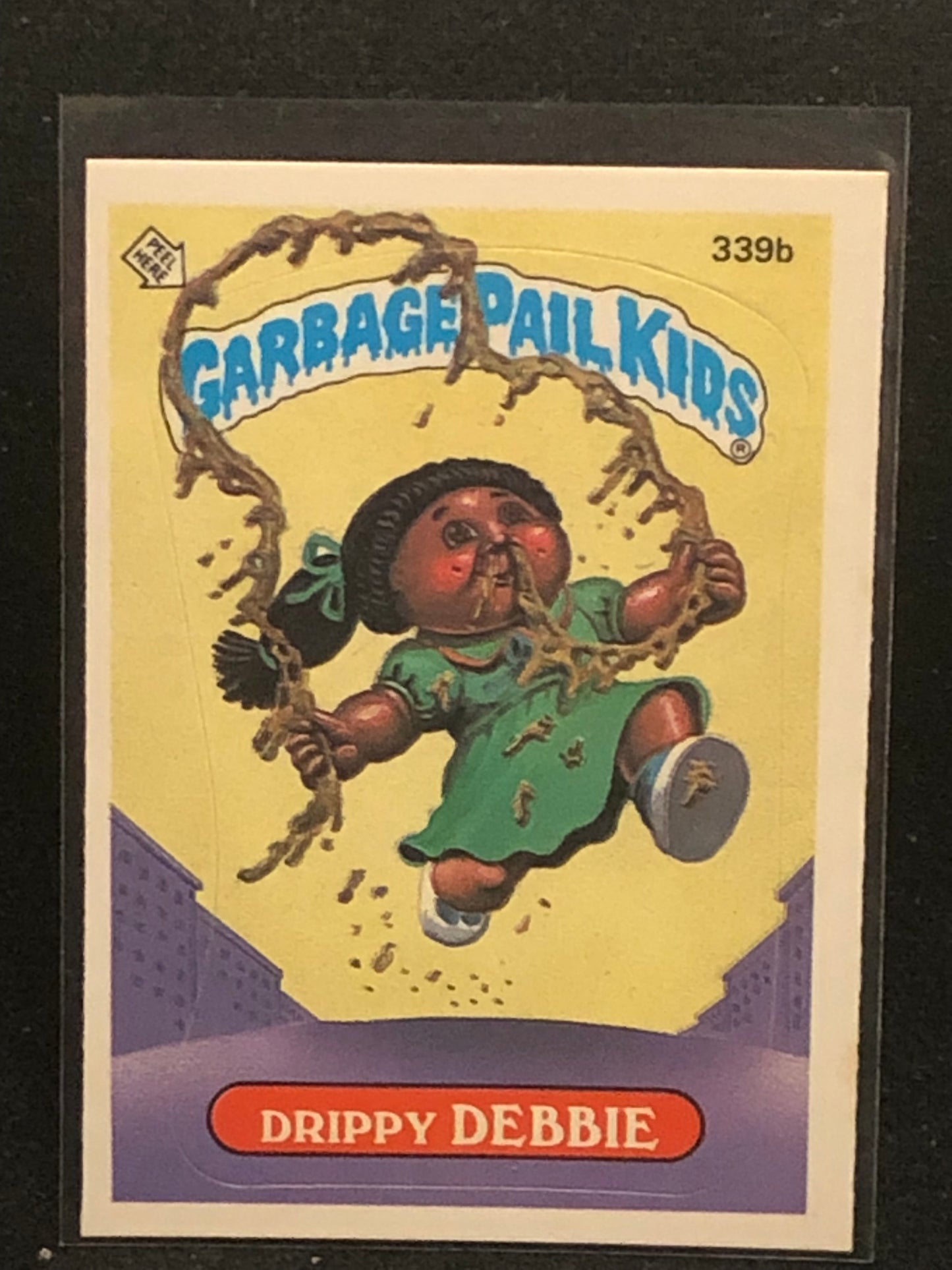 Garbage Pail Kids Original Series 9 (os9) 339b Drippy Debbie