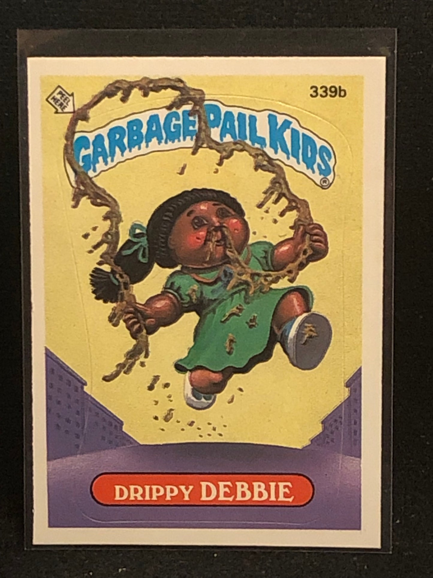 Garbage Pail Kids Original Series 9 (os9) 339b Drippy Debbie