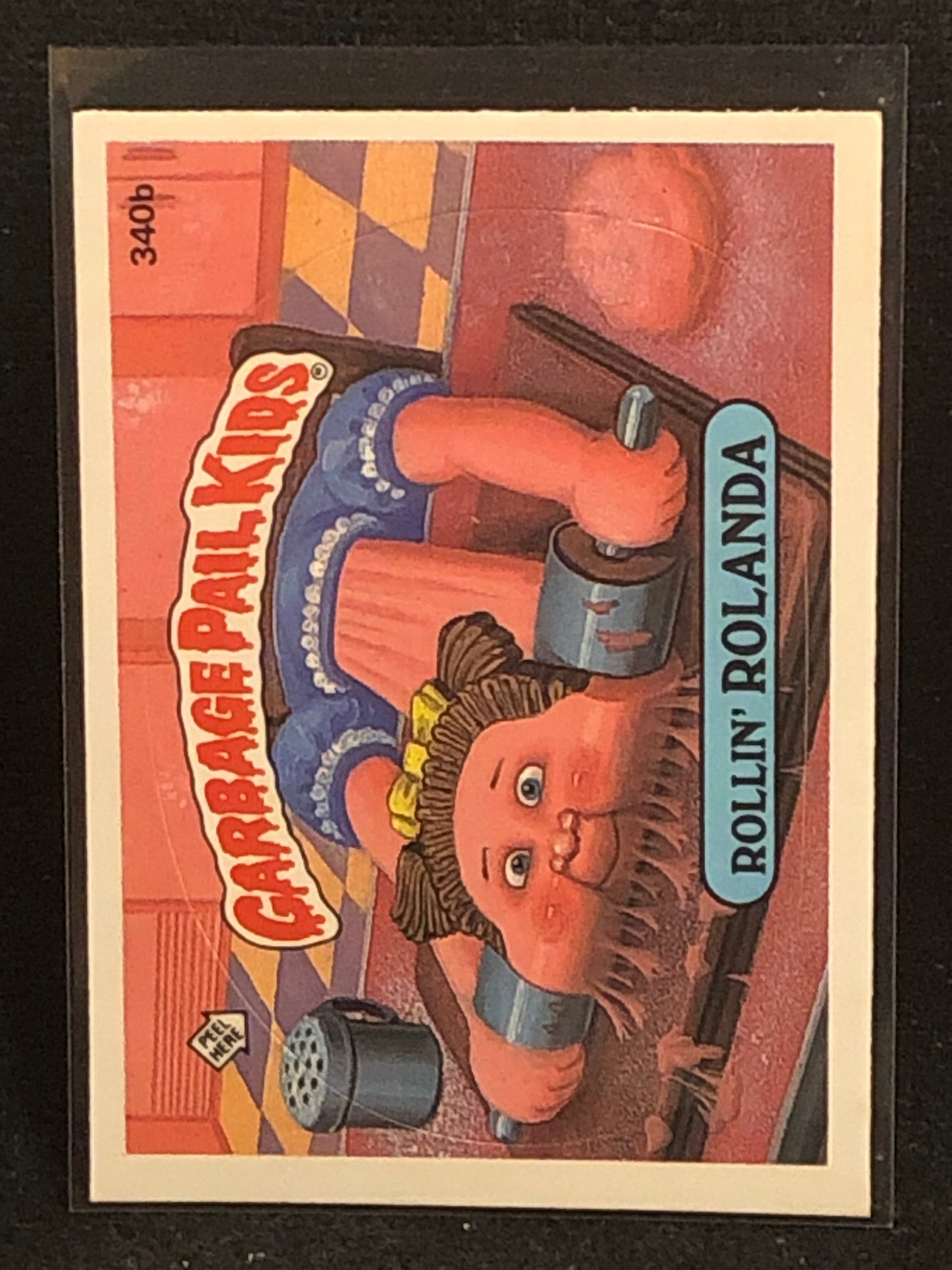 Garbage Pail Kids Original Series 9 (os9) 340b Rollin Rolanda