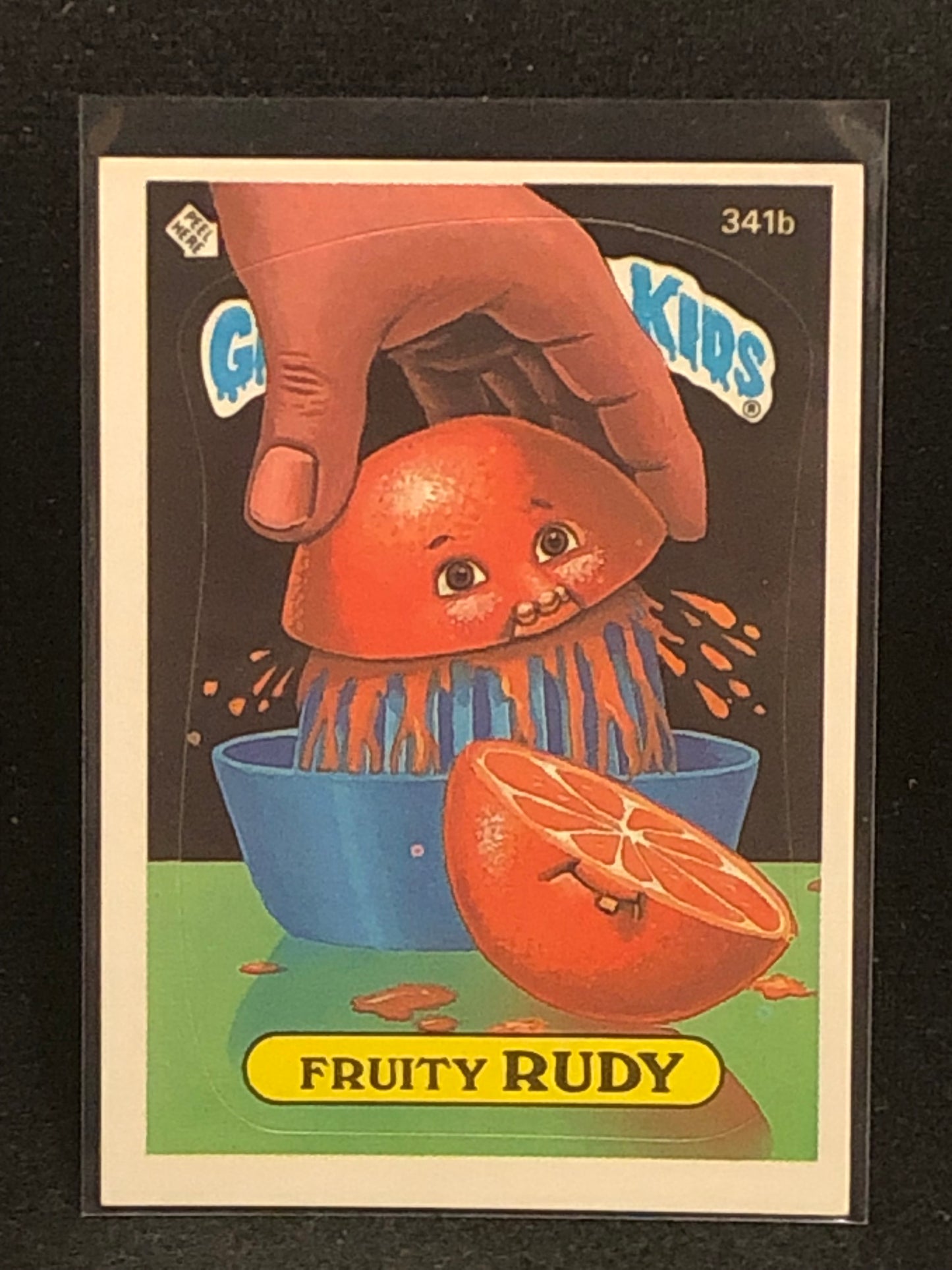 Garbage Pail Kids Original Series 9 (os9) 341b Fruity Rudy