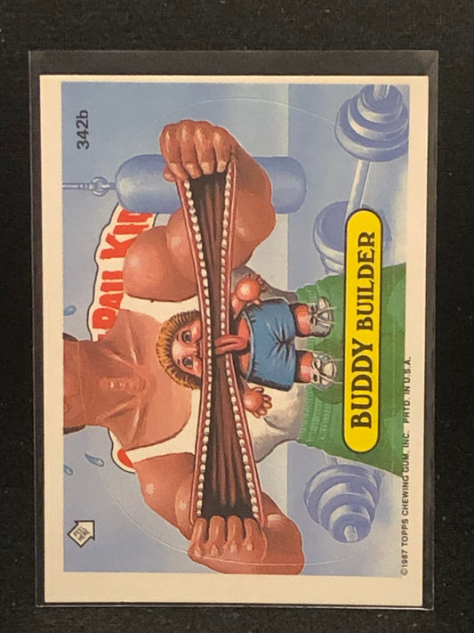 Garbage Pail Kids Original Series 9 (os9) 342b Buddy Builder