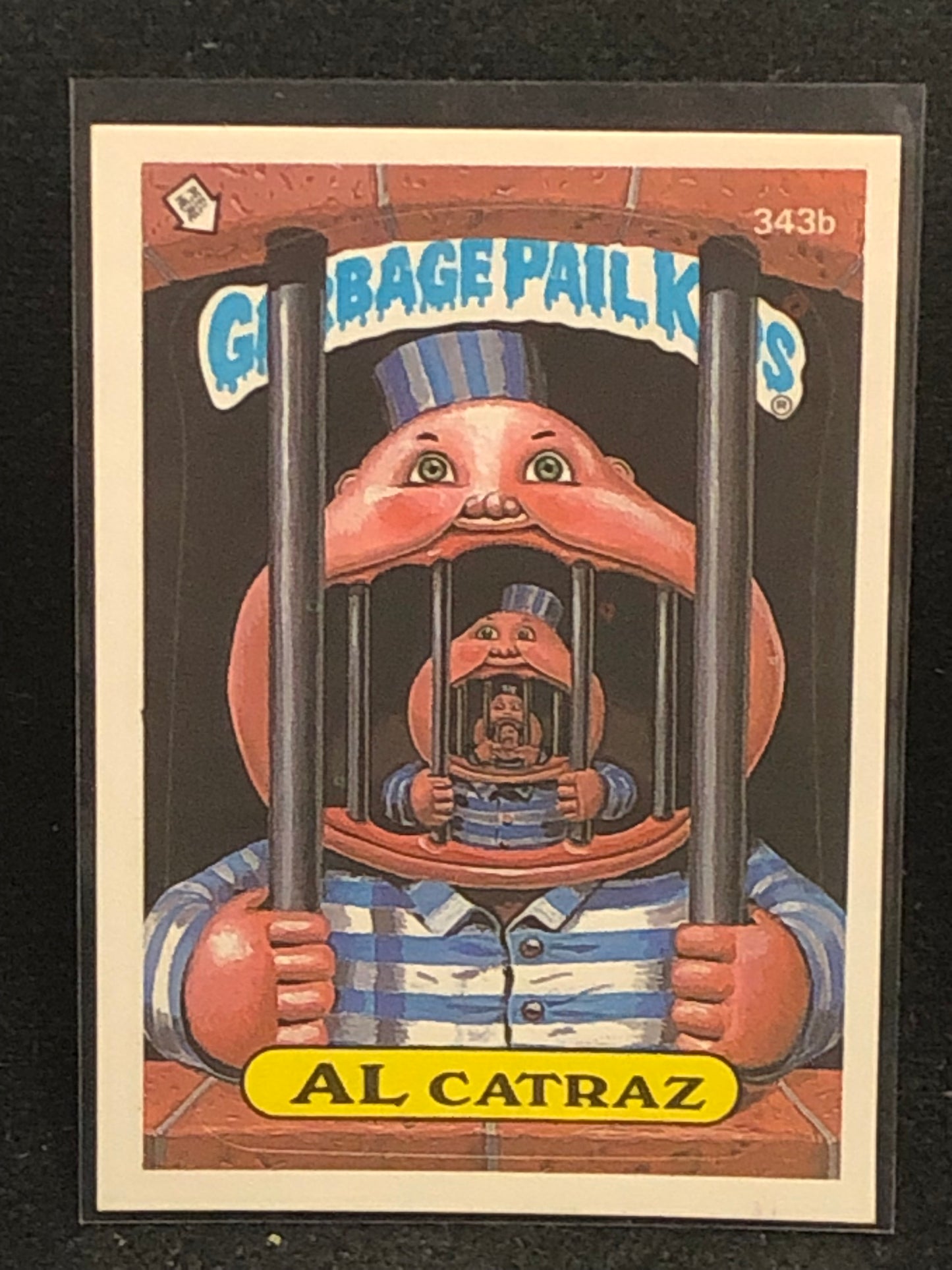 Garbage Pail Kids Original Series 9 (os9) 343b Al Catraz