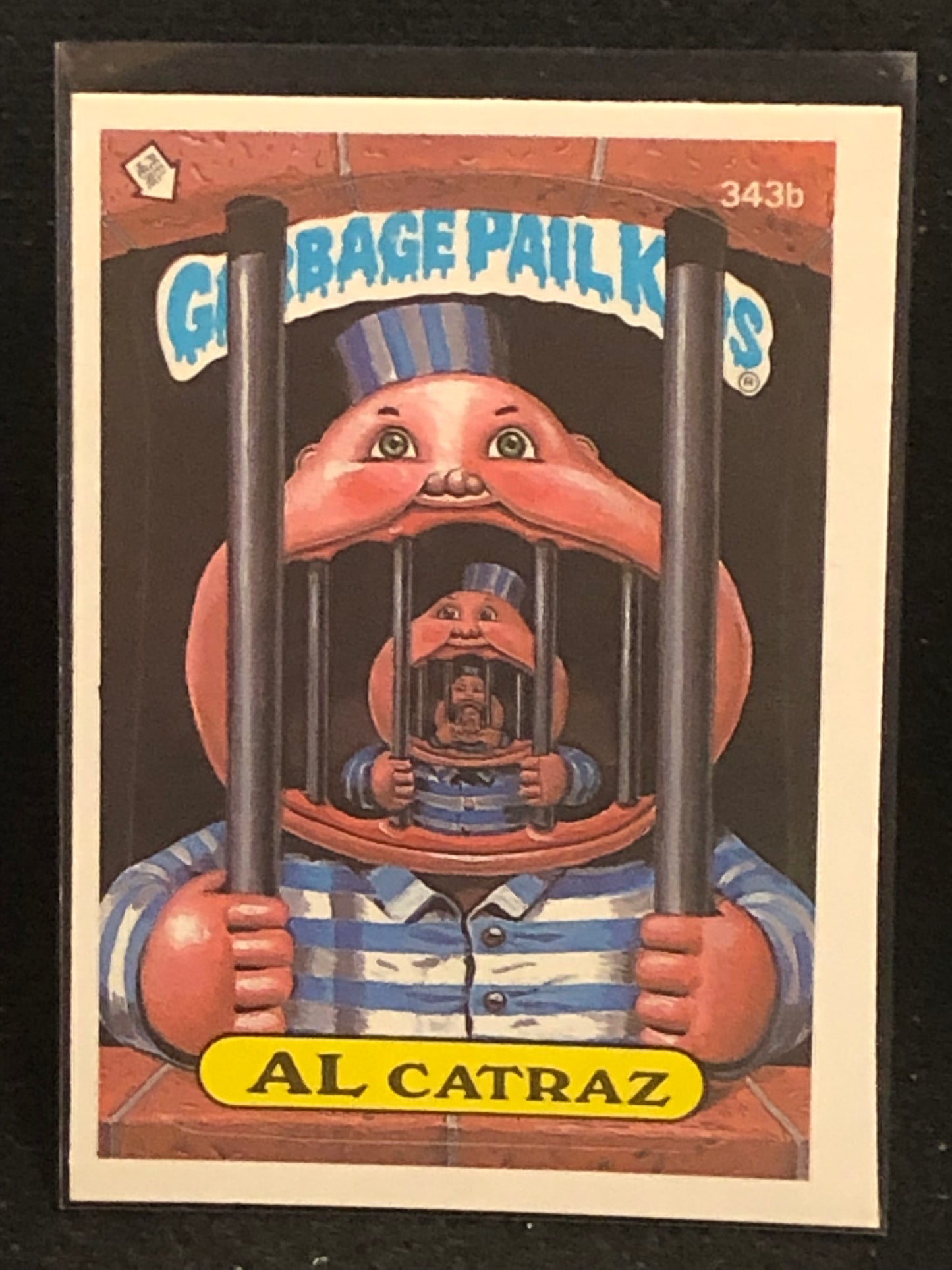 Garbage Pail Kids Original Series 9 (os9) 343b Al Catraz