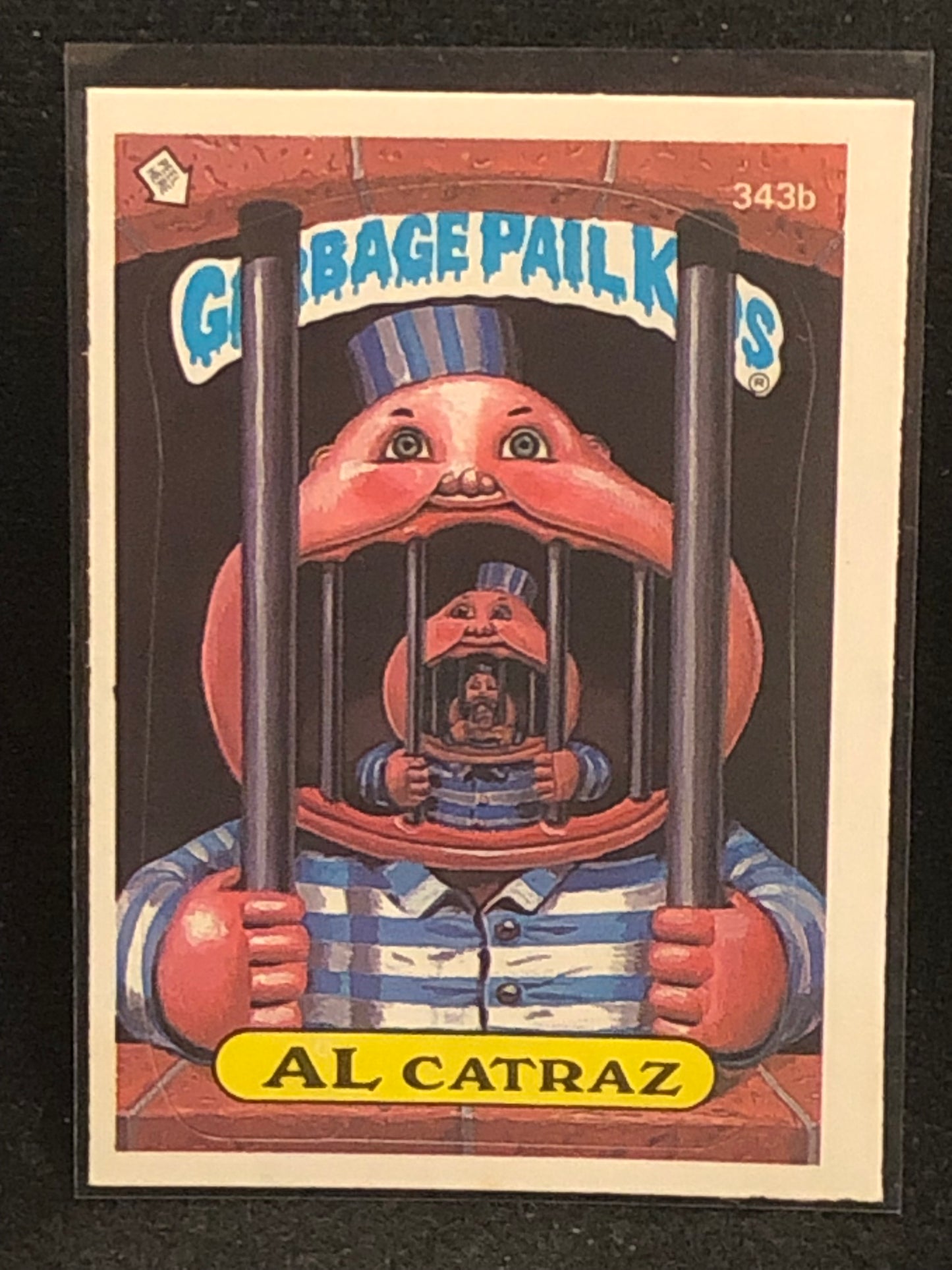 Garbage Pail Kids Original Series 9 (os9) 343b Al Catraz