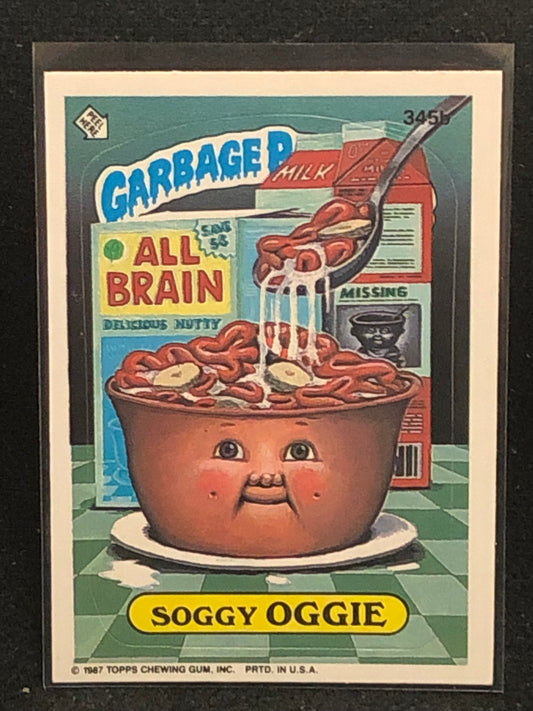 Garbage Pail Kids Original Series 9 (os9) 345b Soggy Oggie