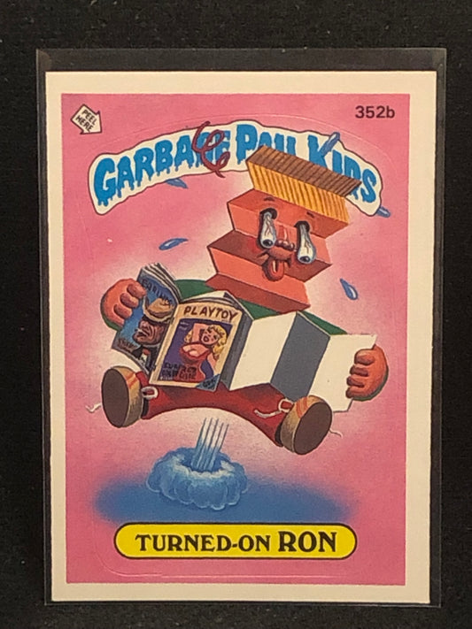 Garbage Pail Kids Original Series 9 (os9) 352b Turned On Ron
