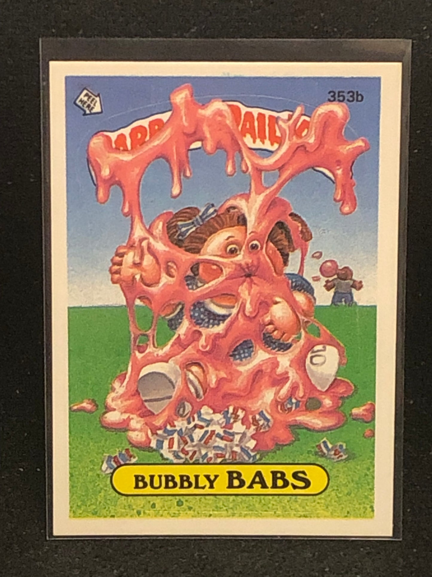 Garbage Pail Kids Original Series 9 (os9) 353b Bubbly Babs