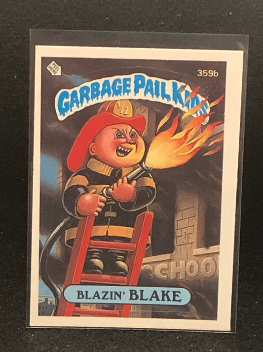 Garbage Pail Kids Original Series 9 (os9) 359b Blazin Blake