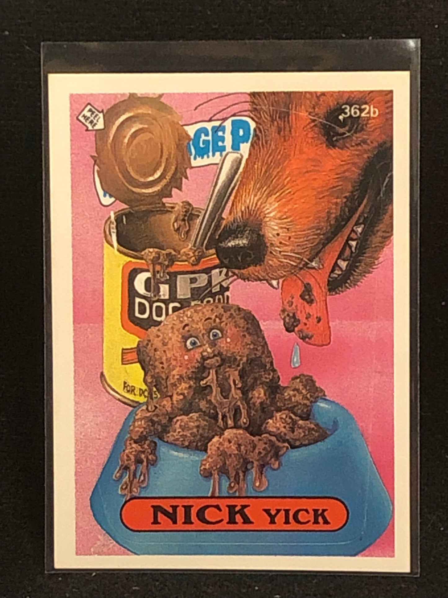 Garbage Pail Kids Original Series 9 (os9) 362b Nick Yick