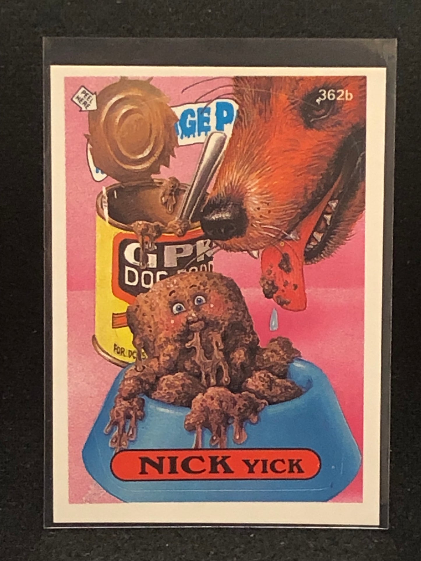 Garbage Pail Kids Original Series 9 (os9) 362b Nick Yick