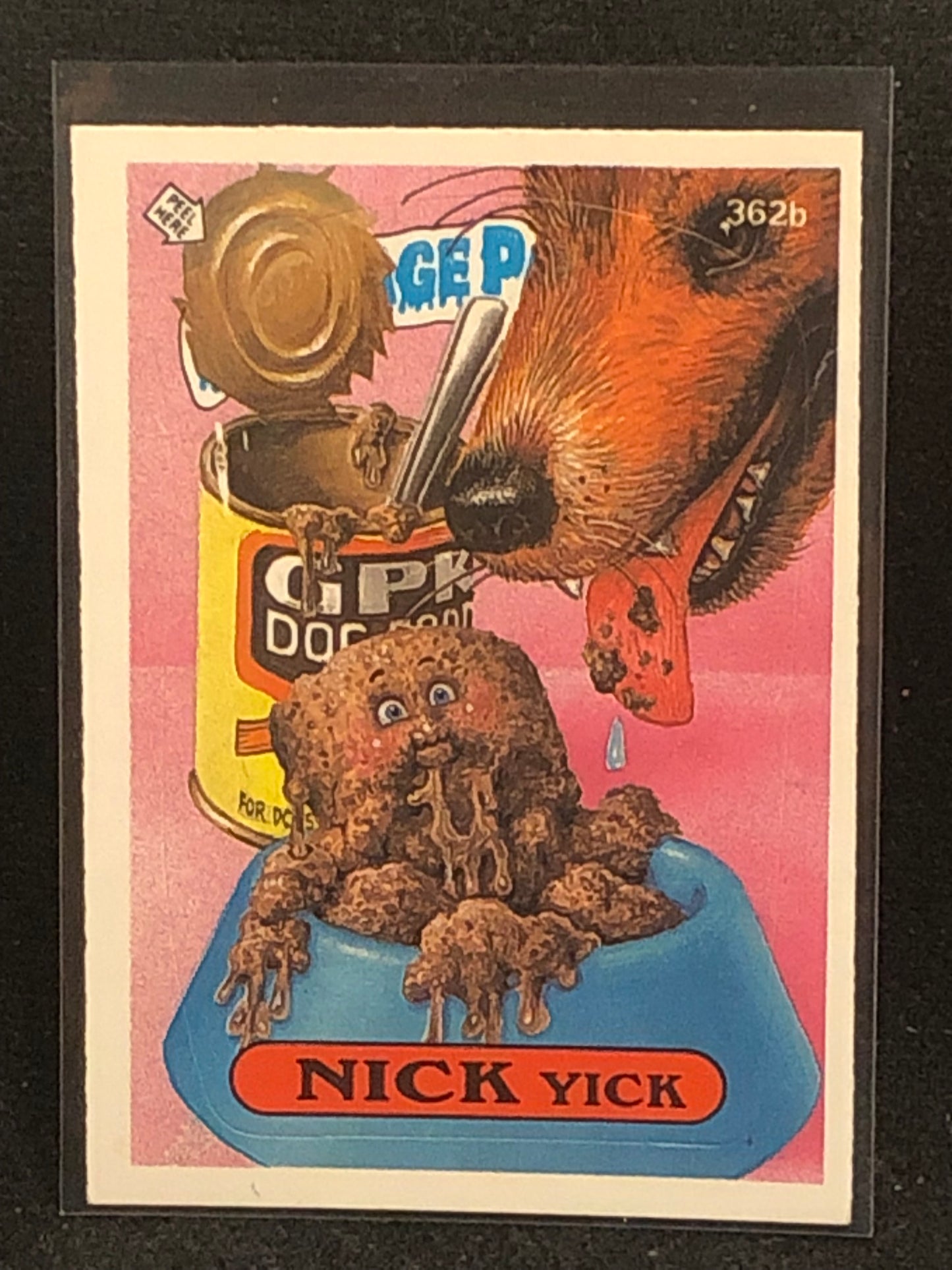 Garbage Pail Kids Original Series 9 (os9) 362b Nick Yick